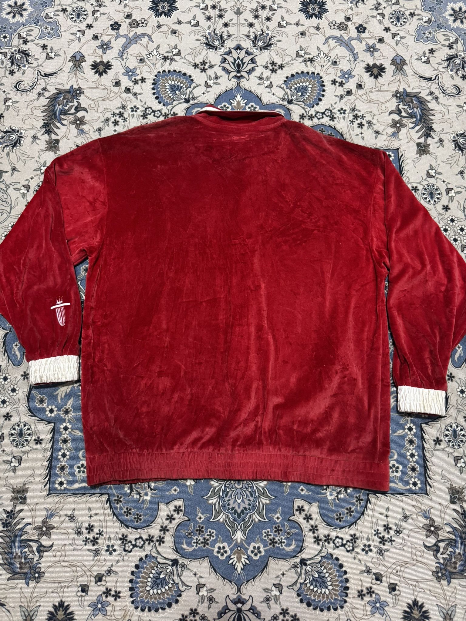 Damani Dada × JNCO × Vintage Vintage Dada Supreme Velvet Top Track Jacket Size US L / EU 52-54 / 3 - 2 Thumbnail