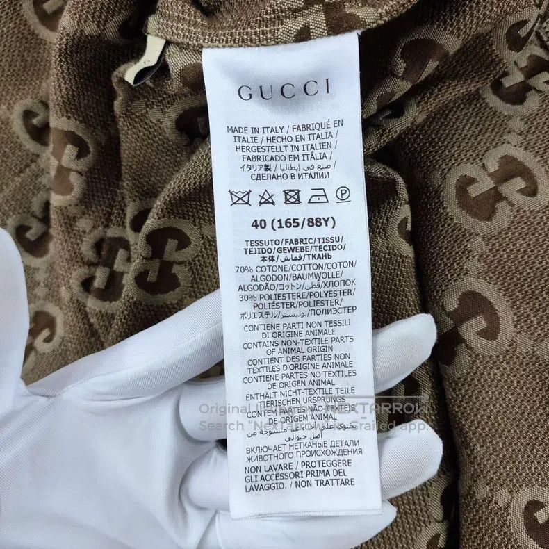 Gucci Gucci Canvas old-fashioned jacket Size S / US 4 / IT 40 - 5 Thumbnail