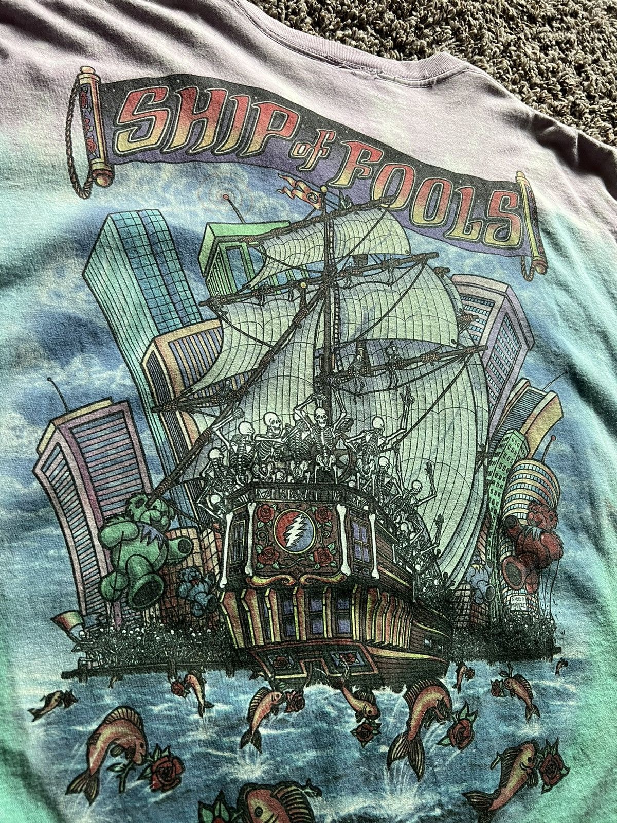 Band Tees × Vintage Vintage greatful dead Size US XL / EU 56 / 4 - 5 Thumbnail