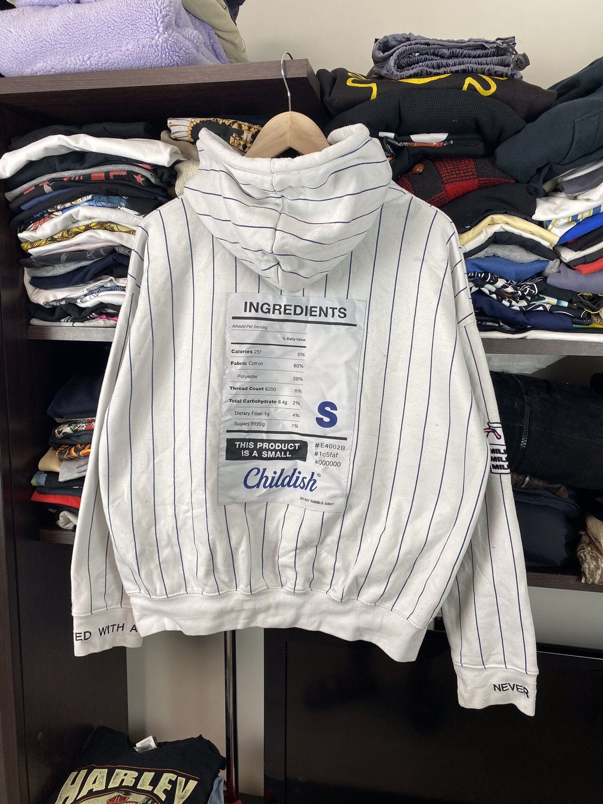 Childs Streetwear Vintage Childish Big Logo Oversized Hoodie Grailed