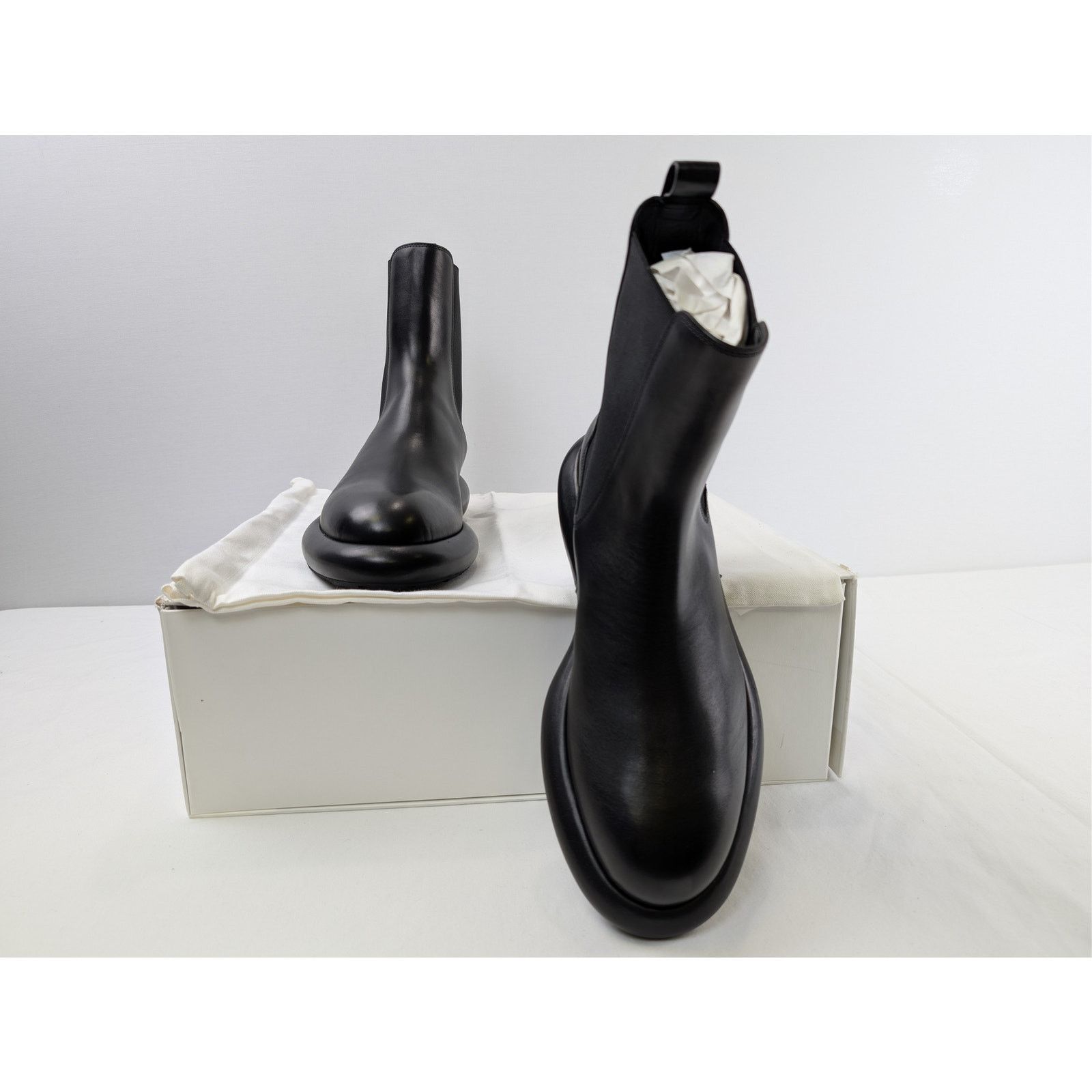 Jil Sander o1rshd1 Ankle Boots in Black Size US 11 / EU 44 - 18 Thumbnail