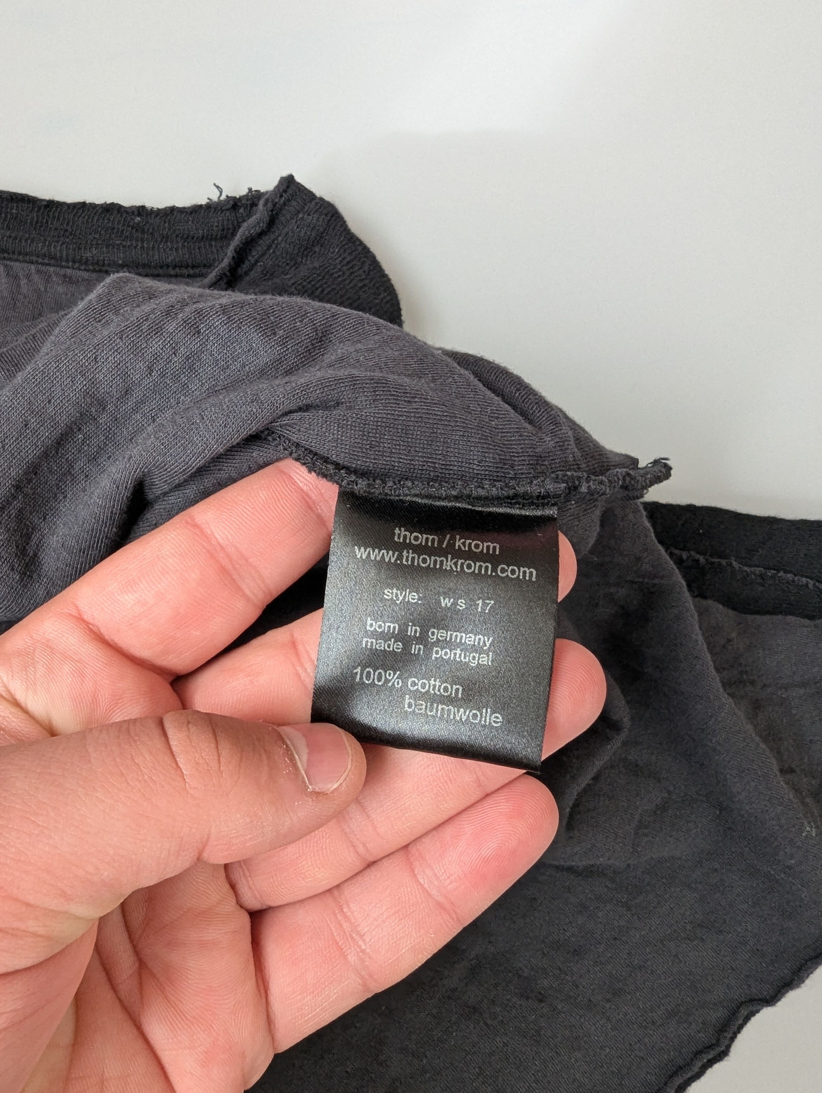 Thom Krom Thom Krom Avangard Long Sleeve Size XS-S Size XS / US 0-2 / IT 36-38 - 10 Thumbnail
