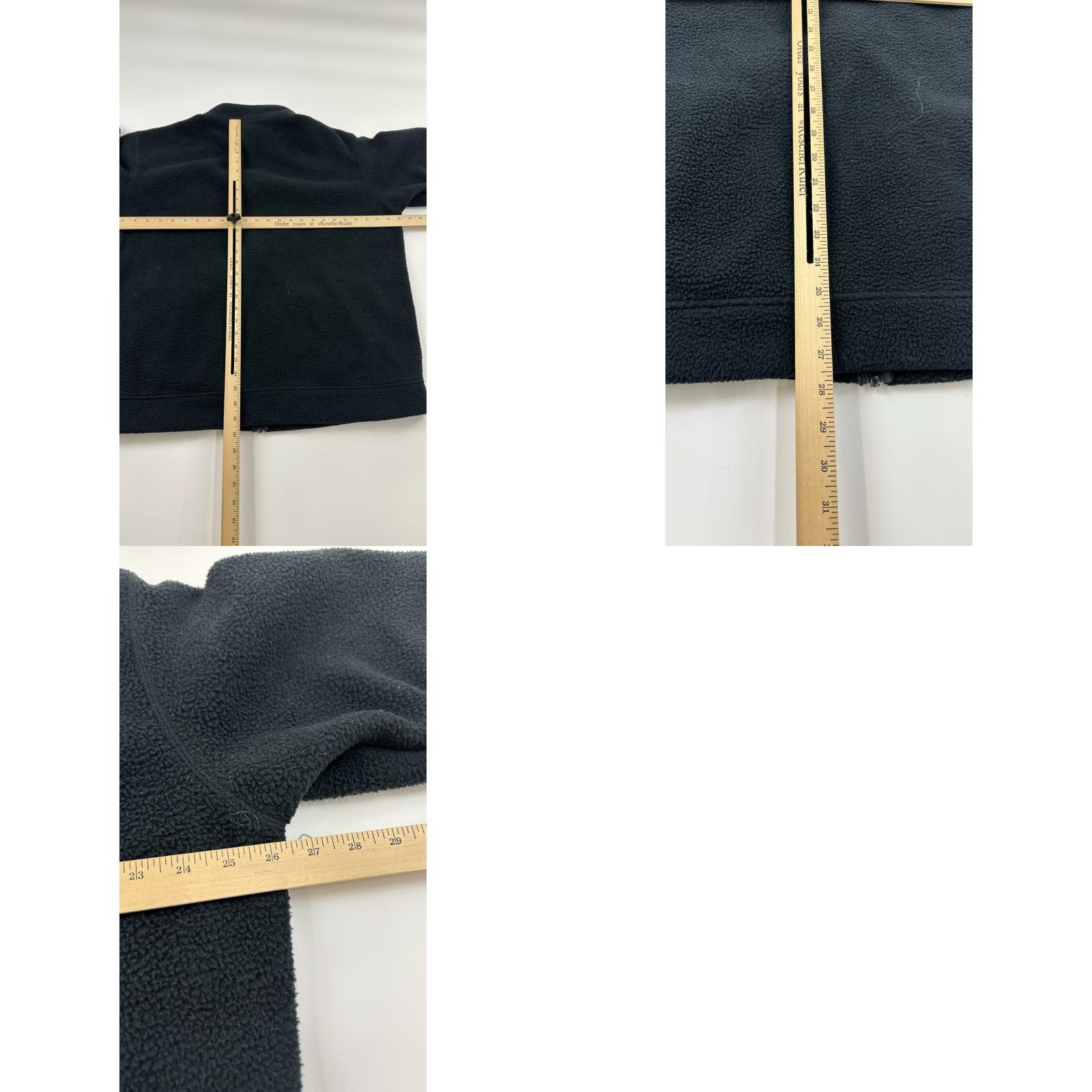 Orvis VINTAGE Orvis Jacket Mens XL Black Fleece Heavyweight Full Zip Pocket Stand-Up Collar Regular Fit Short Coat/Outerwear Size US XL / EU 56 / 4 - 8 Thumbnail