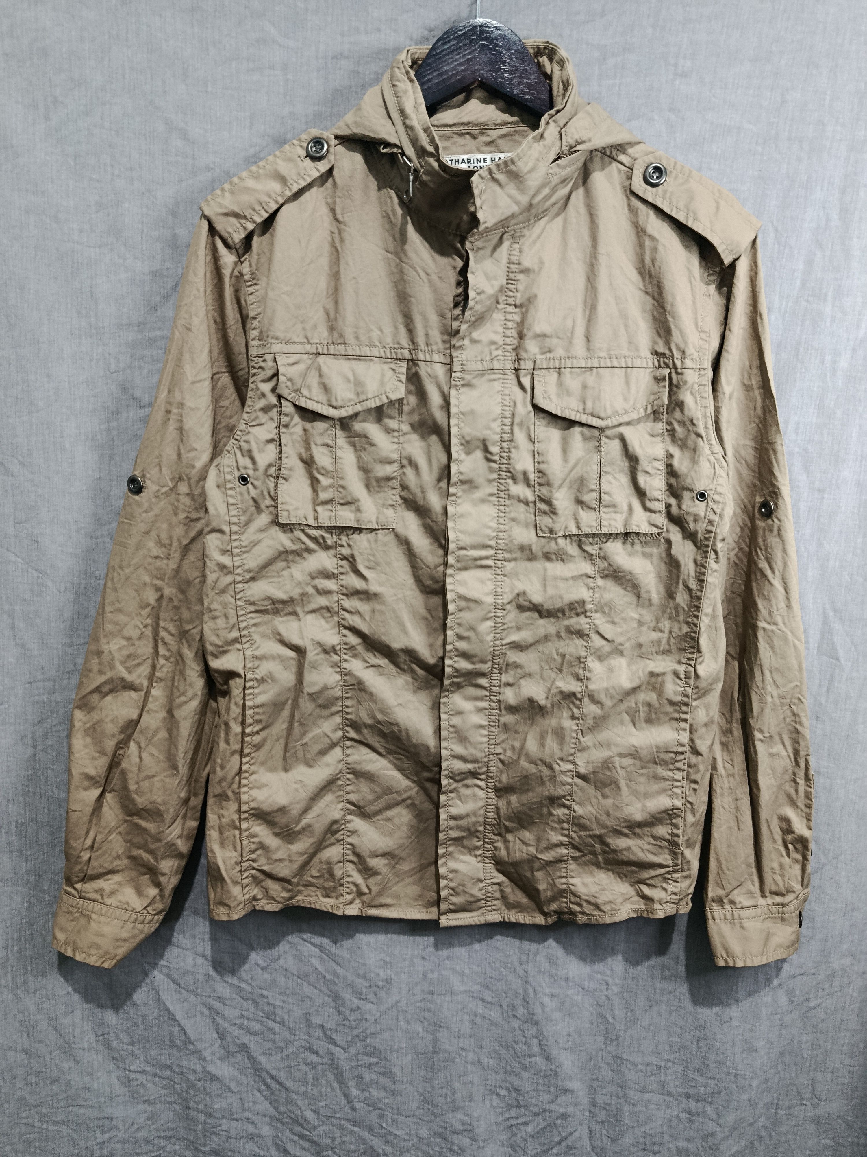 Katharine Hamnett London Katharine hamnett london blouson light utility jacket Size L / US 10 / IT 46 - 1 Thumbnail