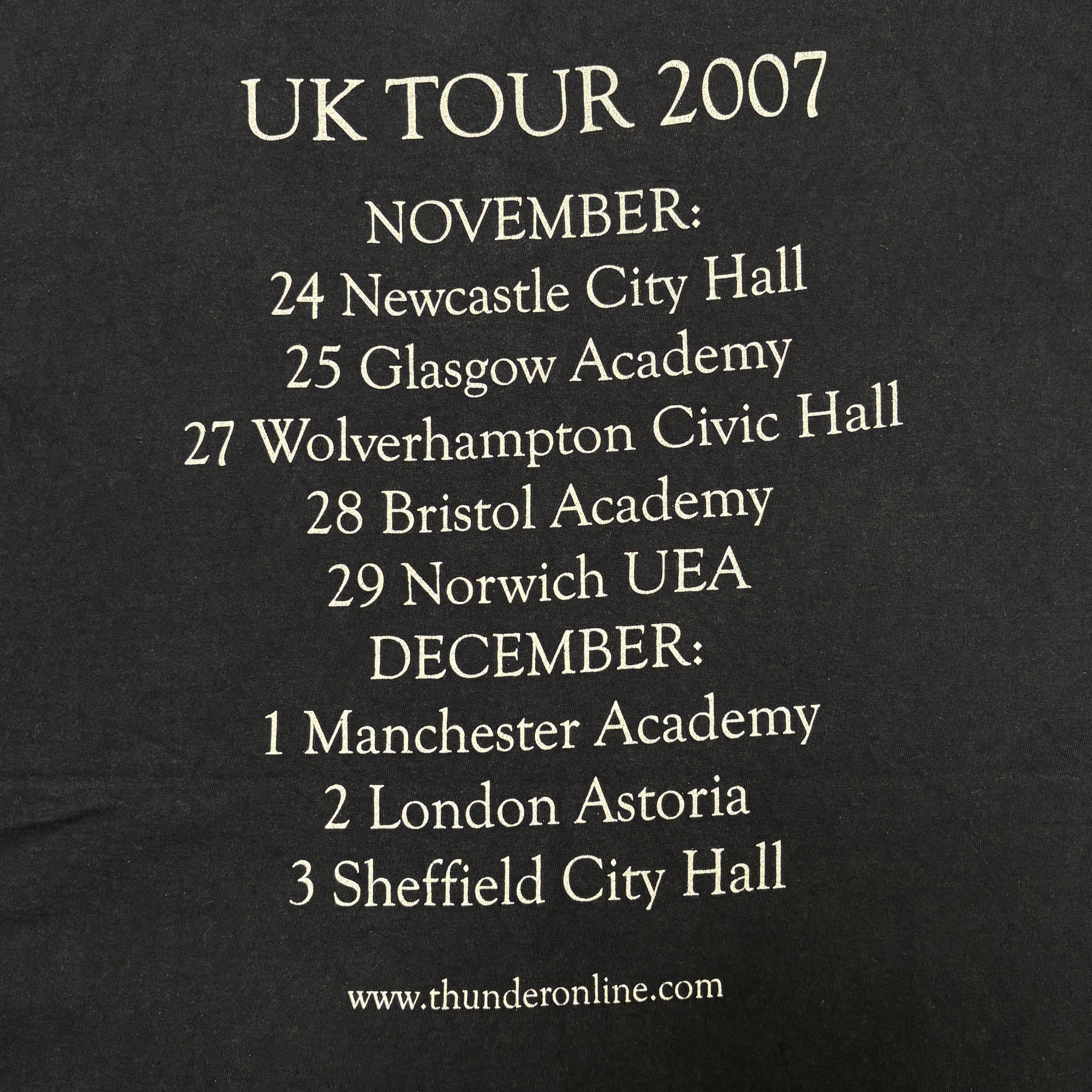 Band Tees Thunder Vintage Band T Shirt 00s Tour Def Leppard Whitesnake Size US XL / EU 56 / 4 - 12 Thumbnail