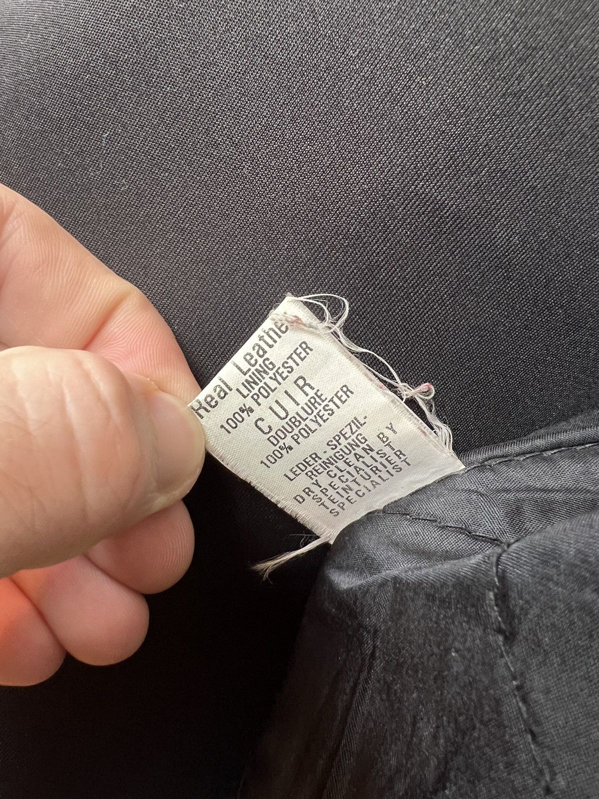 Leather jacket vintage rare cowboy USA hype streetwear