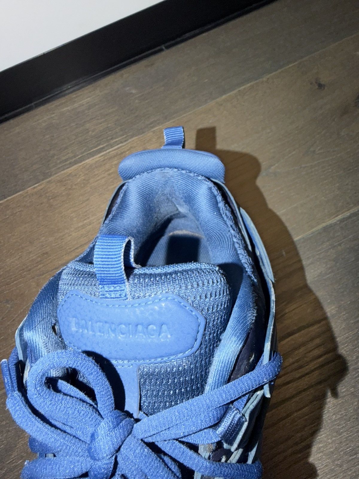 Balenciaga Balenciaga Track Dark Blue Clear Sole Size US 11 / EU 44 - 9 Thumbnail