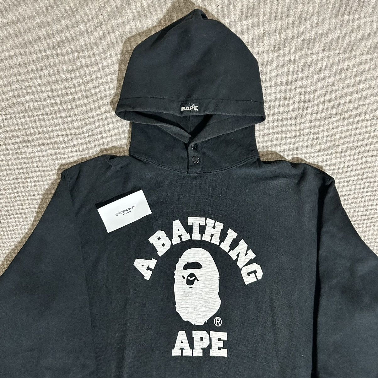 Bape Vintage Bape College Hoodie Size US L / EU 52-54 / 3 - 2 Thumbnail