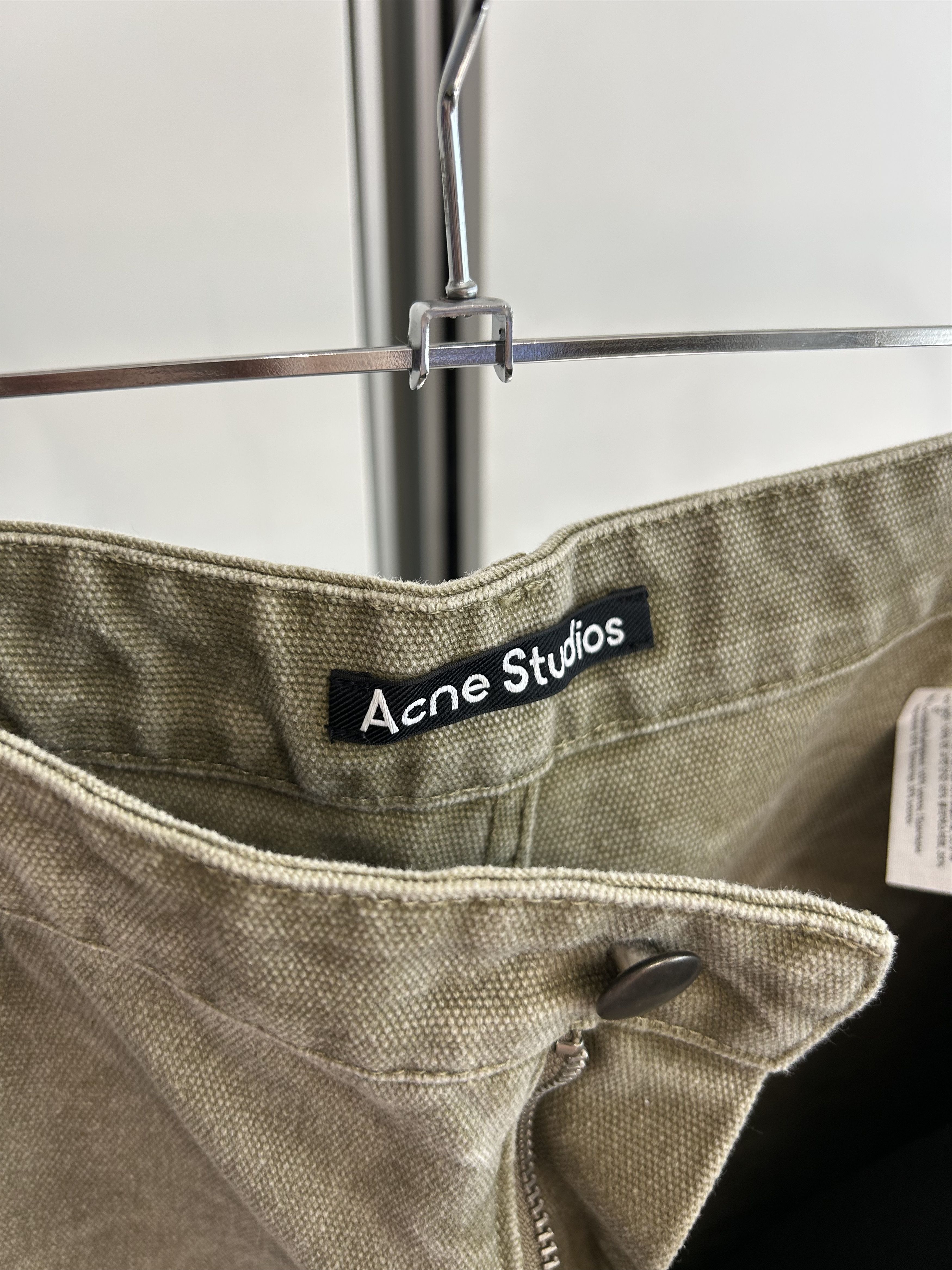 Acne Studios ACNE STUDIOS Washed Double-Knee Crack-Dye Trousers Size US 30 / EU 46 - 5 Thumbnail