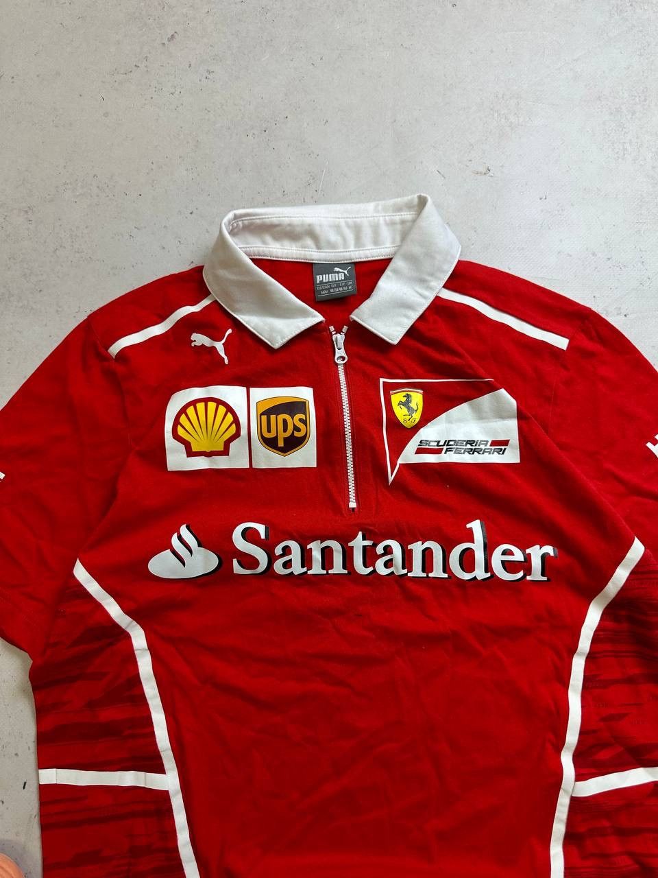 Ferrari Vintage Scuderia Ferarri Santander Racing F-1 Polo Puma M Size US M / EU 48-50 / 2 - 3 Thumbnail