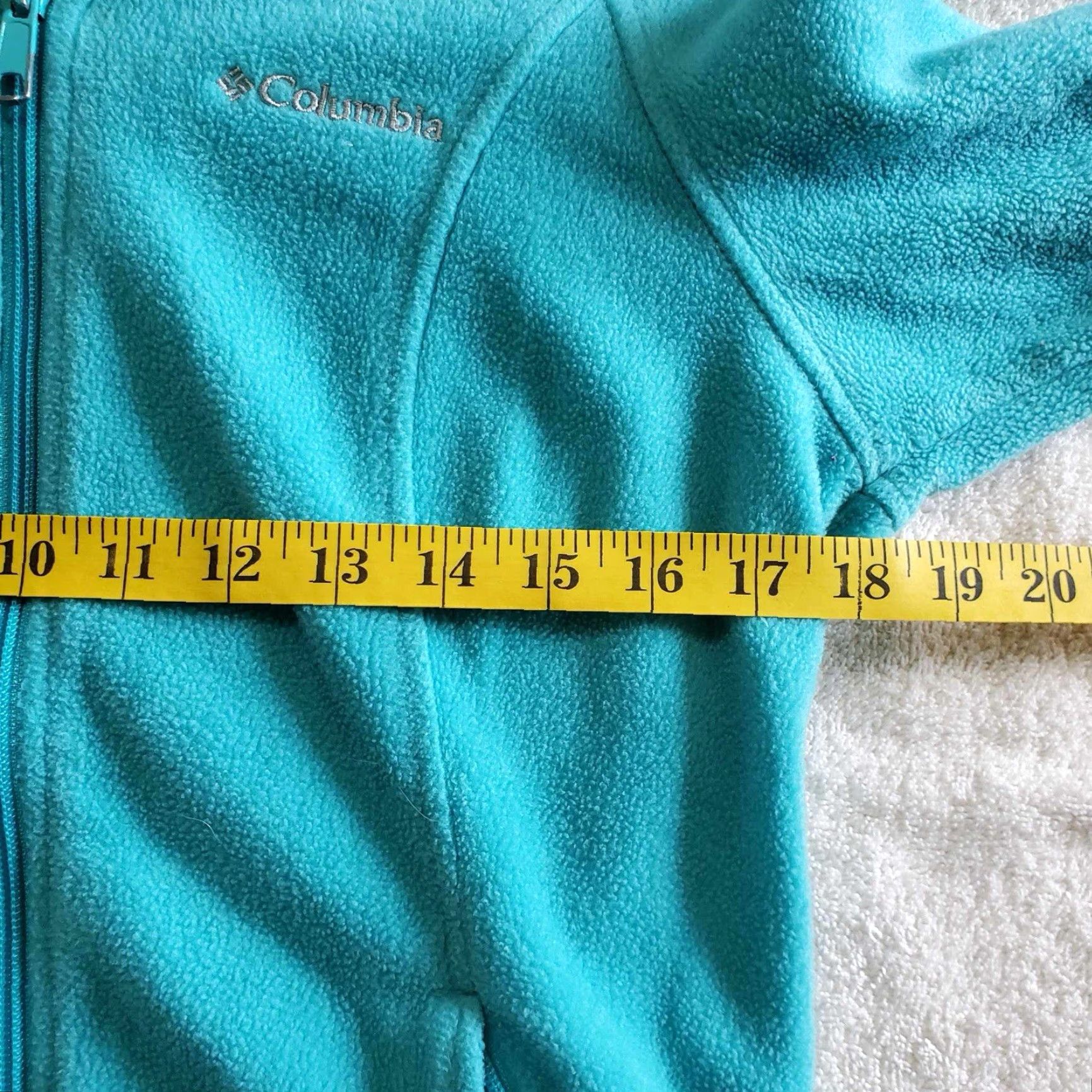 Vintage Columbia Women Jacket XS Blue Full Zip Fleece Womens Size XS / US 0-2 / IT 36-38 - 4 Thumbnail