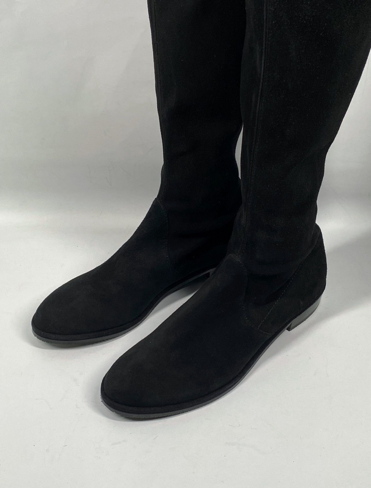 Stuart Weitzman Stuart Weitzman Lowland Suede Thigh-High Boots size 7 Size US 7 / IT 37 - 5 Thumbnail