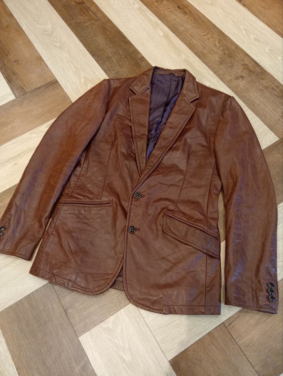 Tornado Mart TORNADO MART JAPAN LEATHER JACKET - SIZE L Size US L / EU 52-54 / 3 - 3 Thumbnail