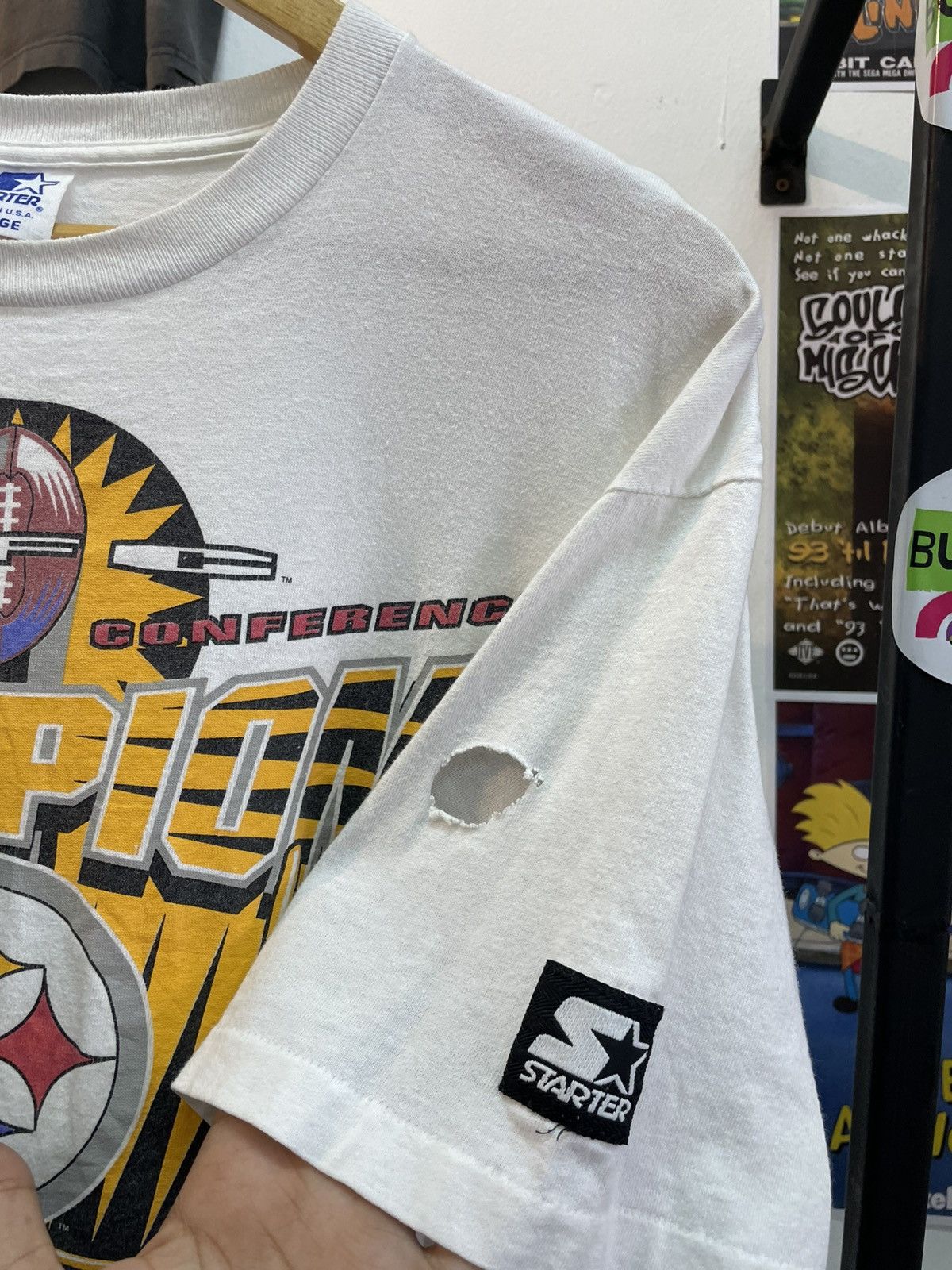 NFL × Starter × Vintage 1995 Super Bowl Pittburgh Steelers Starter Size US L / EU 52-54 / 3 - 4 Thumbnail