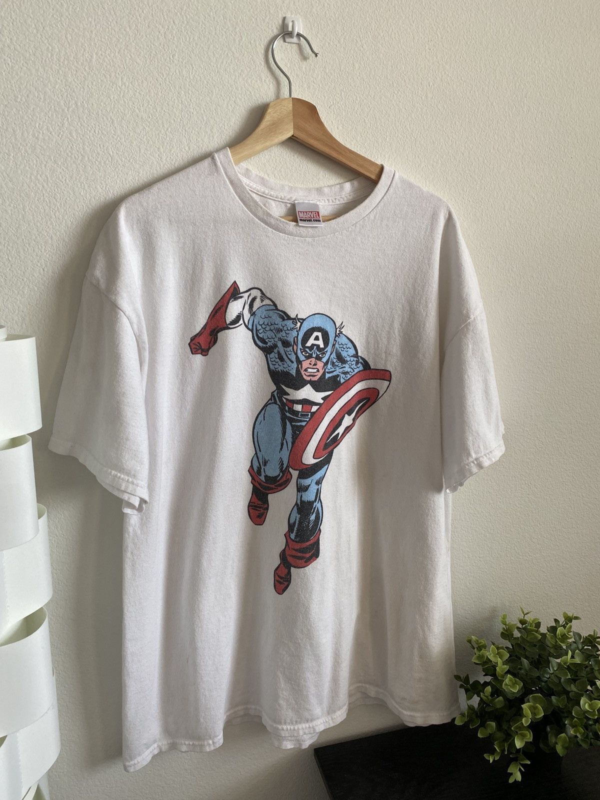 Marvel Comics 00s Marvel Captain America Tee Size US XXL / EU 58 / 5 - 3 Thumbnail