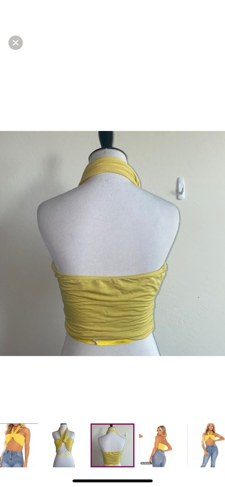 Fashion Nova Fashion nova large travel to the tropics halter top Size L / US 10 / IT 46 - 2 Thumbnail