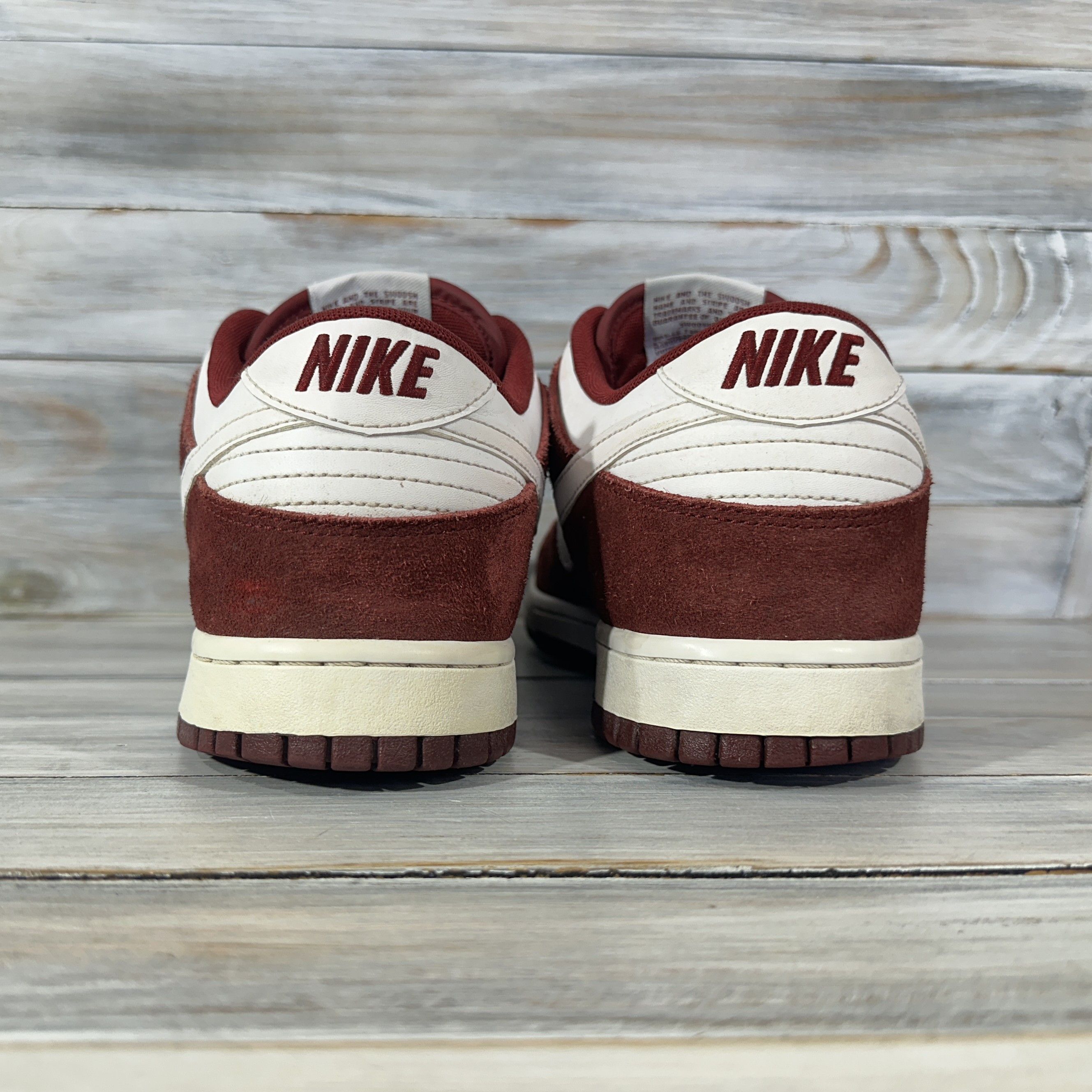 Nike Nike Dunk Low Team Red Suede Sneakers Very Rare Sport Shoes Size US 10 / EU 43 - 18 Thumbnail