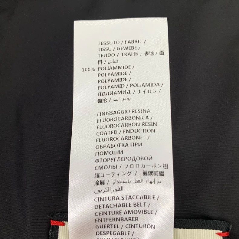 Gucci Gucci Black logo printed hooded zipper jacket 2501-Nextarro Size US M / EU 48-50 / 2 - 7 Thumbnail