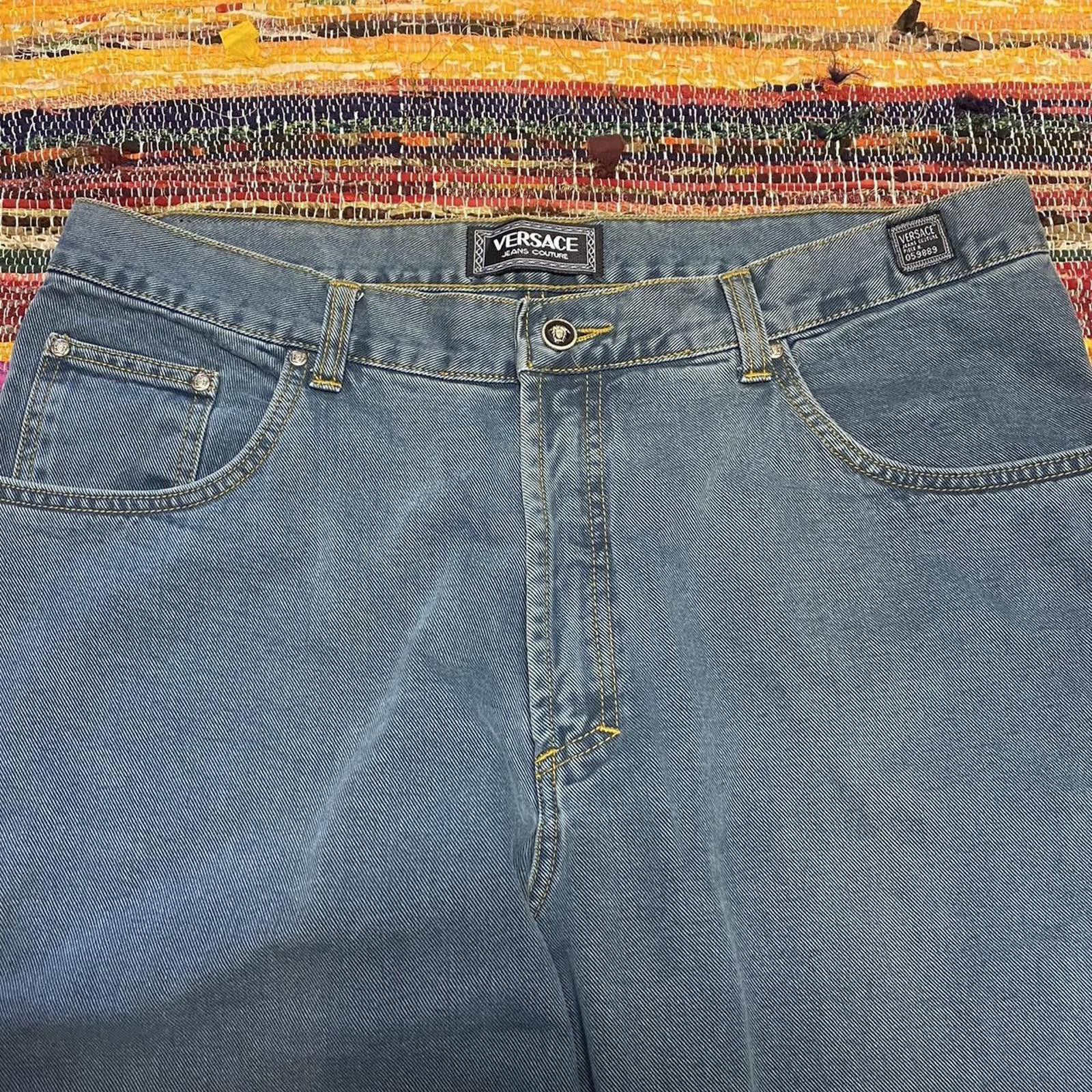 Versace Versace Men's Blue Denim Jeans Size US 32 / EU 48 - 6 Thumbnail