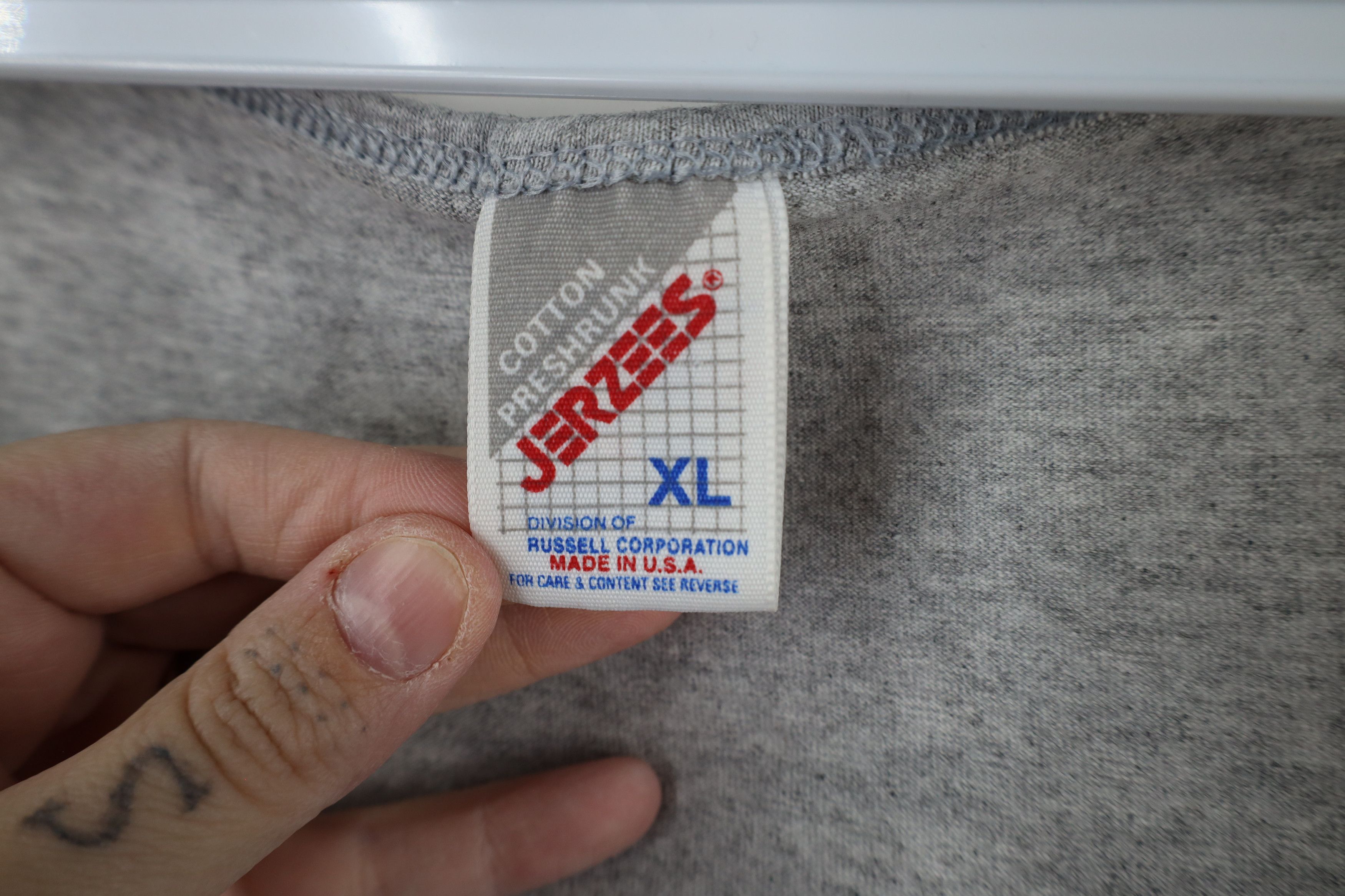 Vintage Vintage 90s Streetwear Tank Top T-Shirt Heather Gray USA Size US XL / EU 56 / 4 - 6 Thumbnail