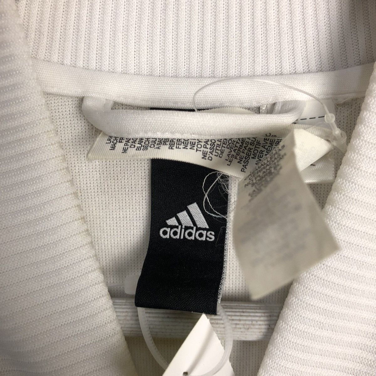 Adidas Adidas White Sweatshirt #A251 Size US M / EU 48-50 / 2 - 10 Thumbnail
