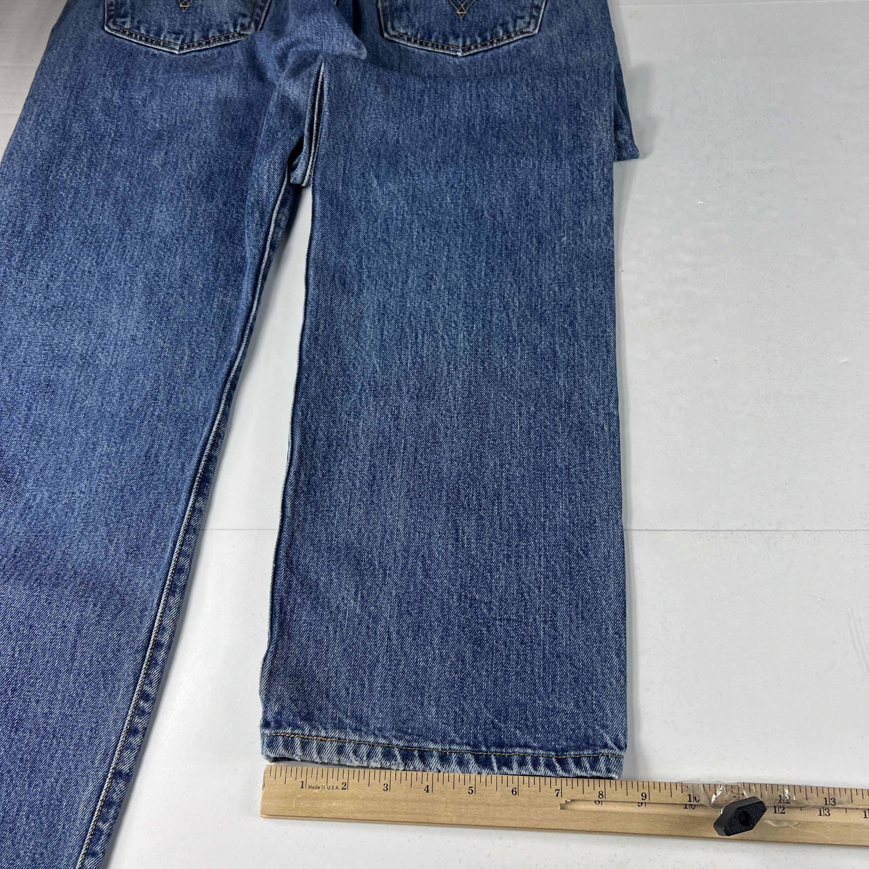 Levi's × Vintage Y2K Levi's Jeans 501 XX Straight Blue Faded Cotton Denim Size US 36 / EU 52 - 17 Thumbnail