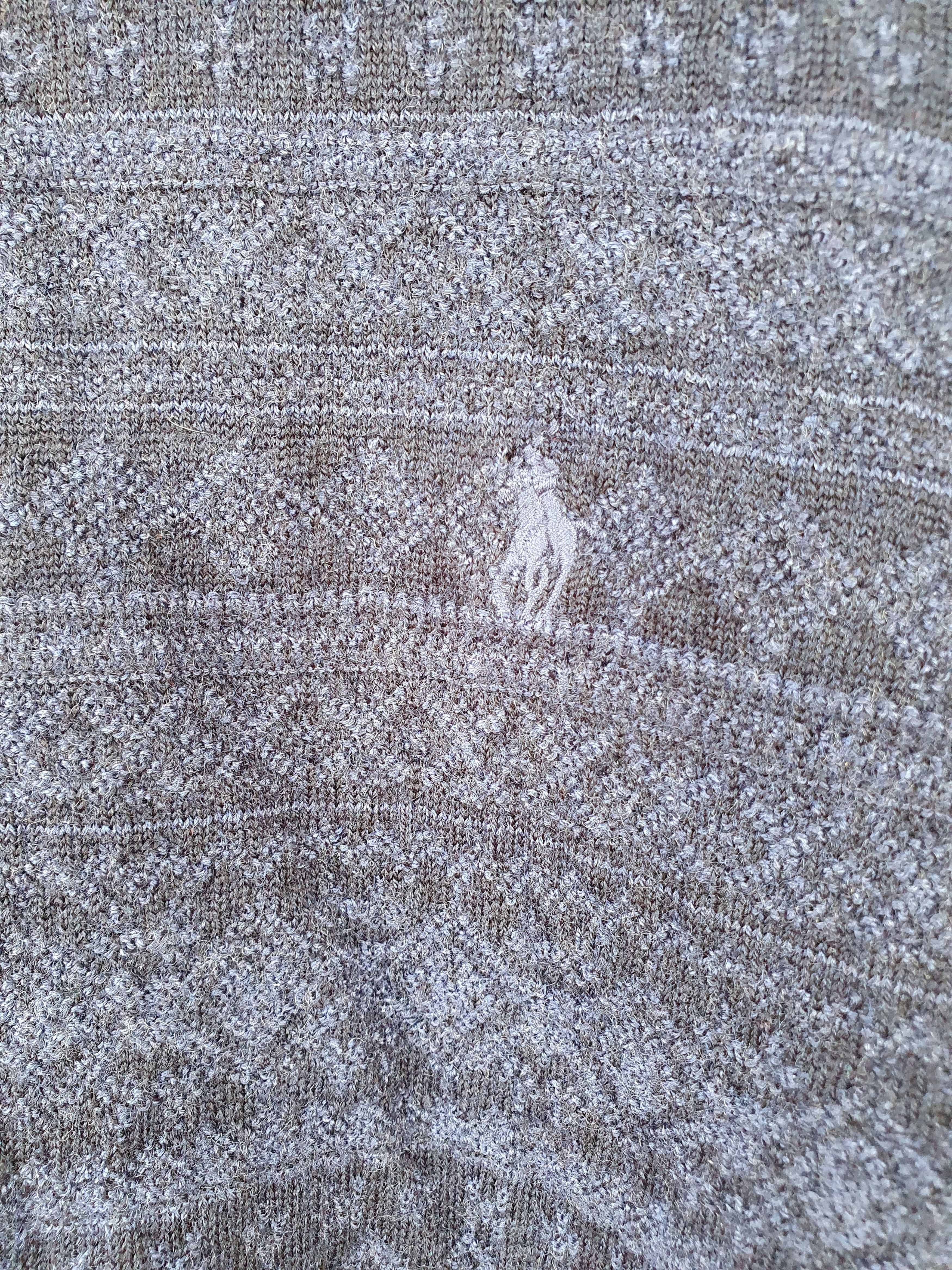 Polo Ralph Lauren Polo Ralph Lauren Fair Isle Blue Merino Wool Sweater XXL Size US XXL / EU 58 / 5 - 9 Thumbnail