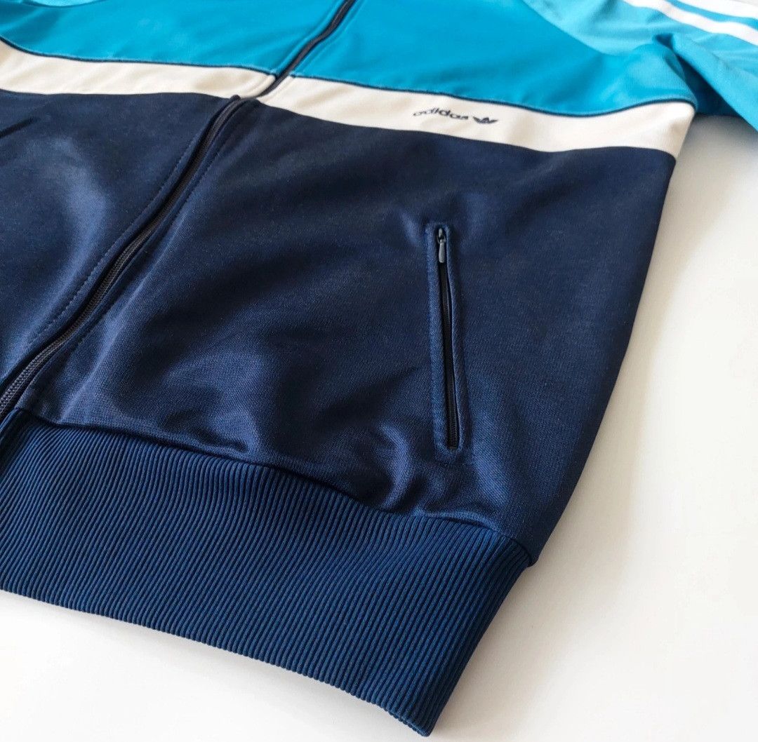 Adidas 1970/80s Adidas track jacket Made in West Germany Size US L / EU 52-54 / 3 - 7 Thumbnail