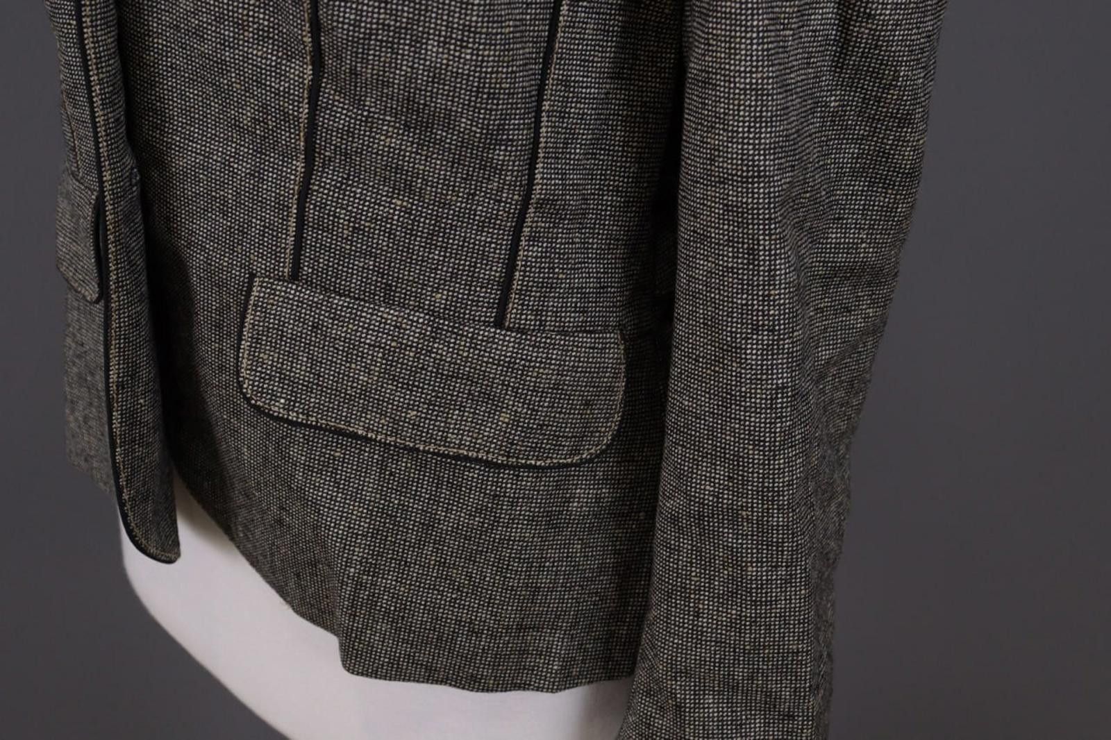 Polo Ralph Lauren Laurel Gray Luxury Single Breasted Wool Jacket Size 42 Size M / US 6-8 / IT 42-44 - 8 Thumbnail