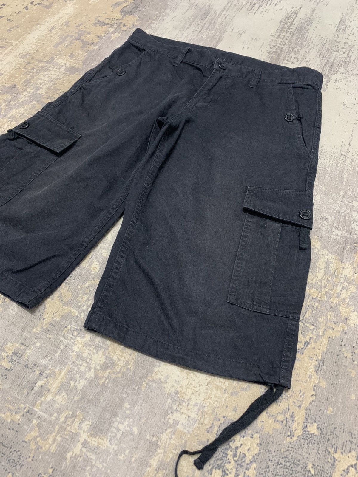 PPFM Japanese PPFM Archive Multi-Pocket Bondage Cargo Shorts Size US 32 / EU 48 - 3 Thumbnail