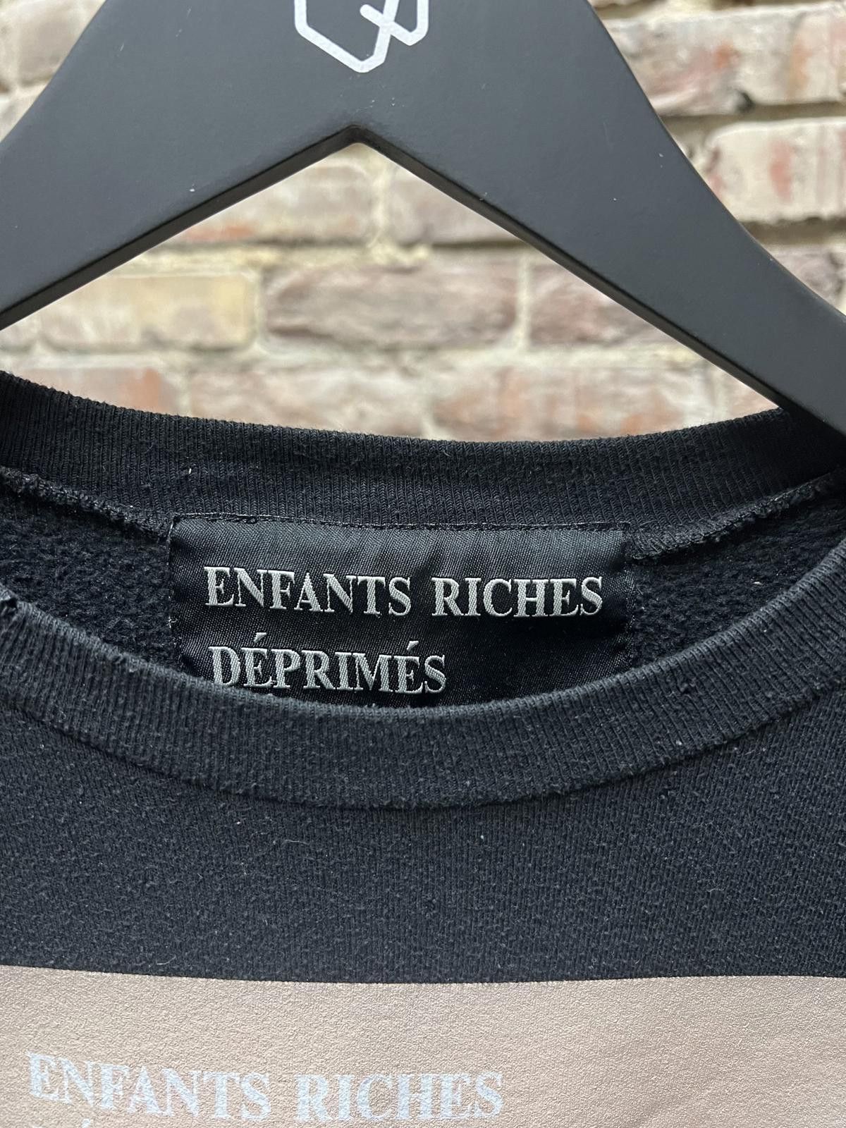 Enfants Riches Deprimes Enfants Riches Deprimes S/S '14 Distressed Flame Crewneck Size US L / EU 52-54 / 3 - 3 Thumbnail