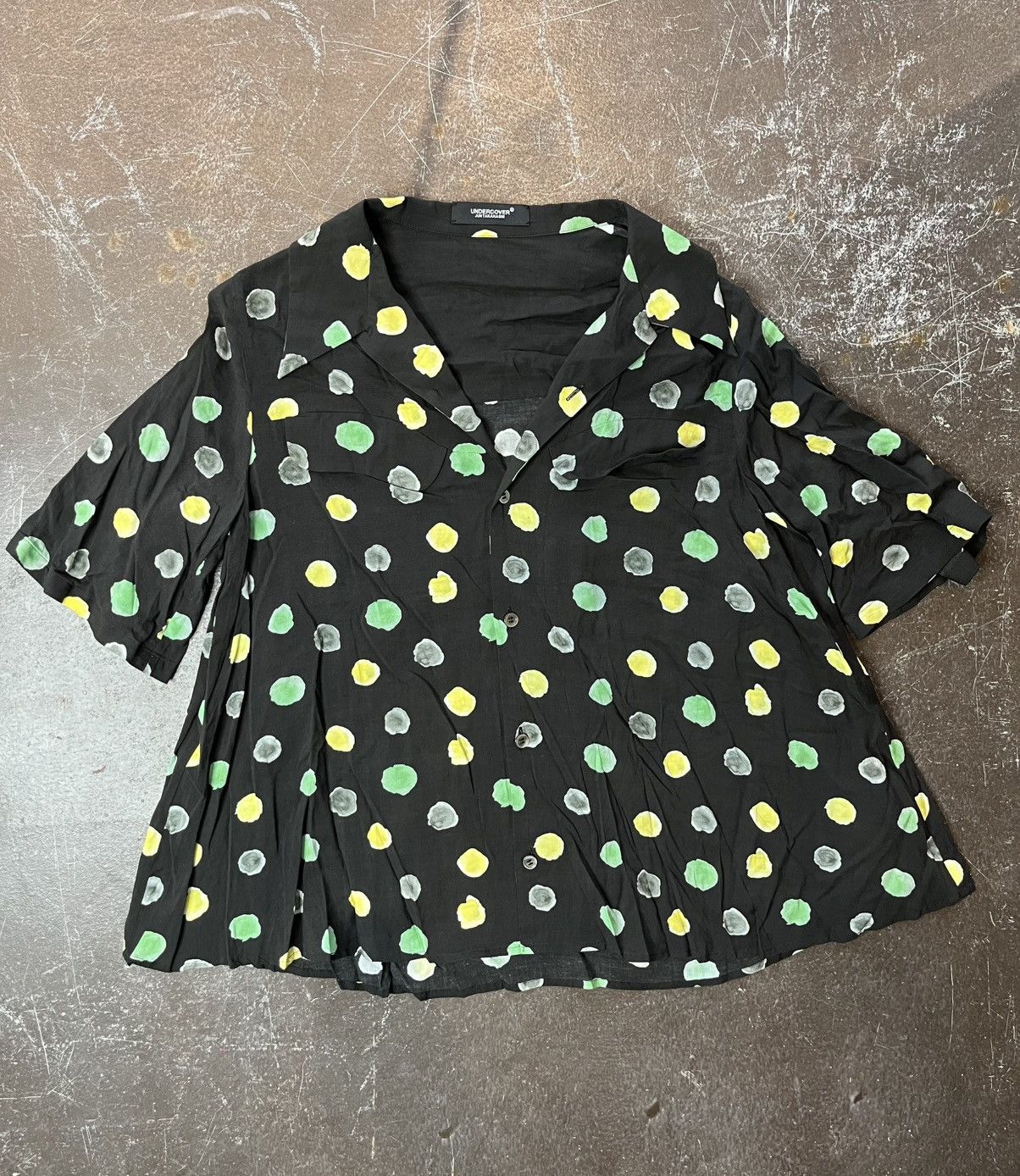 Undercover Undercover womens black blouse with dots Size S / US 4 / IT 40 - 1 Thumbnail