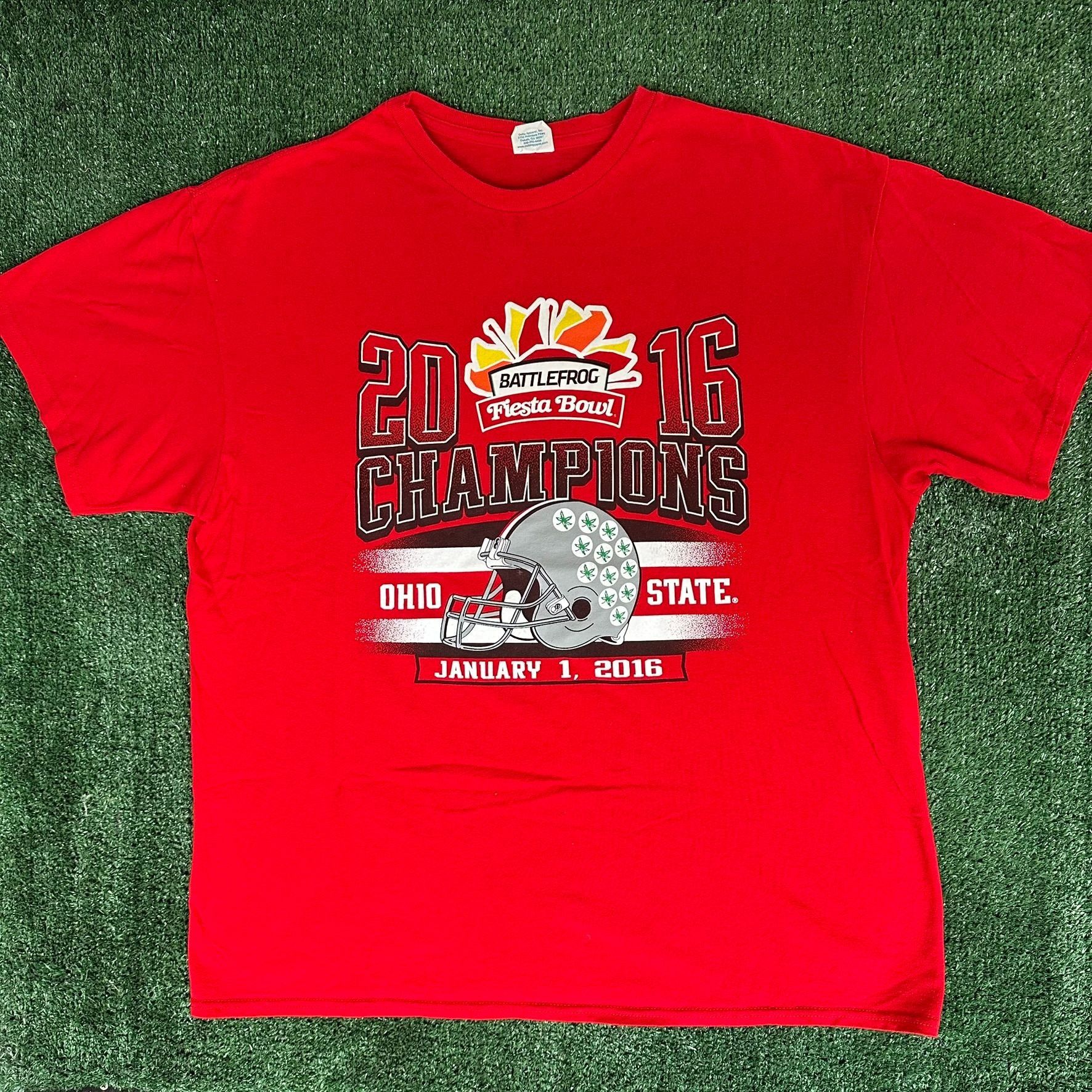 NCAA Ohio State Buckeyes T-Shirt 2016 NCAA Football Champions Tee Size US XL / EU 56 / 4 - 1 Thumbnail