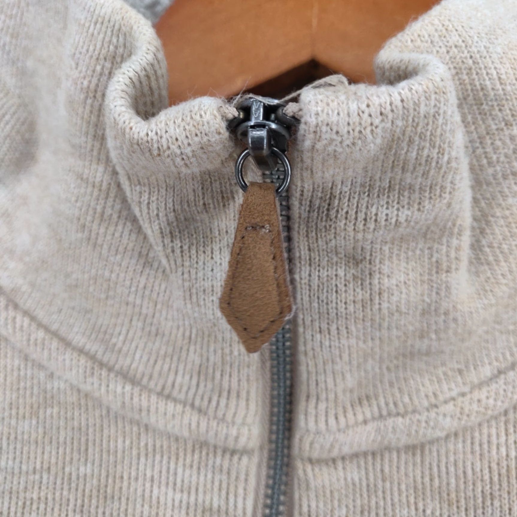 Polo Ralph Lauren VINTAGE Polo Ralph Lauren 1/4 Zip Pullover Sweater Mens XL Beige Mock Neck Size US XL / EU 56 / 4 - 6 Thumbnail