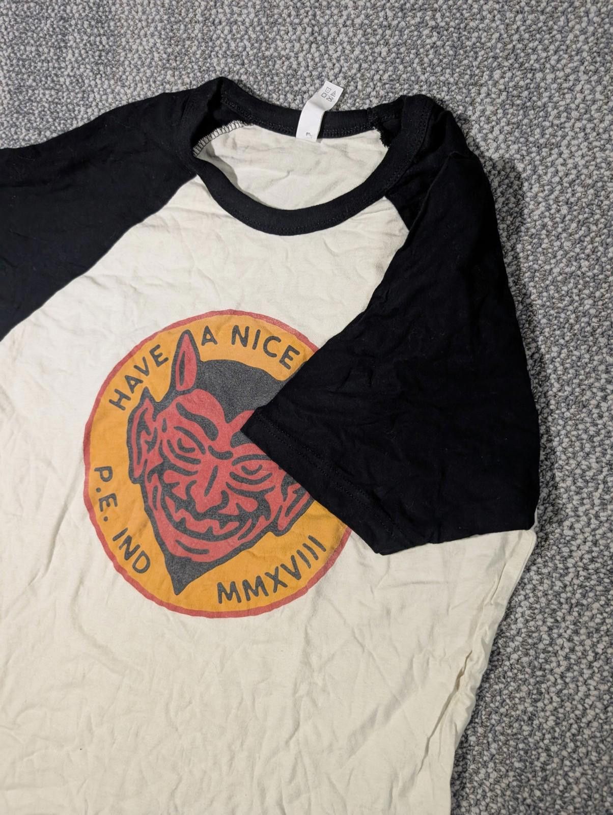 Next Level Apparel Have A Nice Day Raglan Devil Small Shirt Next level Apparel Size US S / EU 44-46 / 1 - 4 Thumbnail