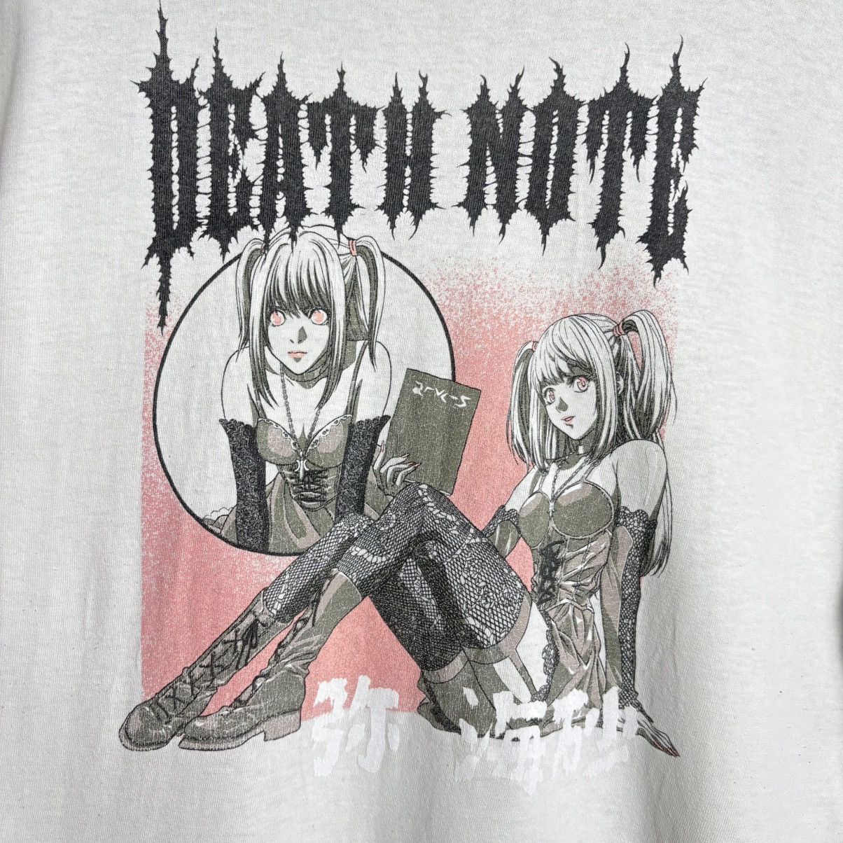 Anime Death Note Misa Anime T-Shirt / Y2K Size US XL / EU 56 / 4 - 3 Thumbnail