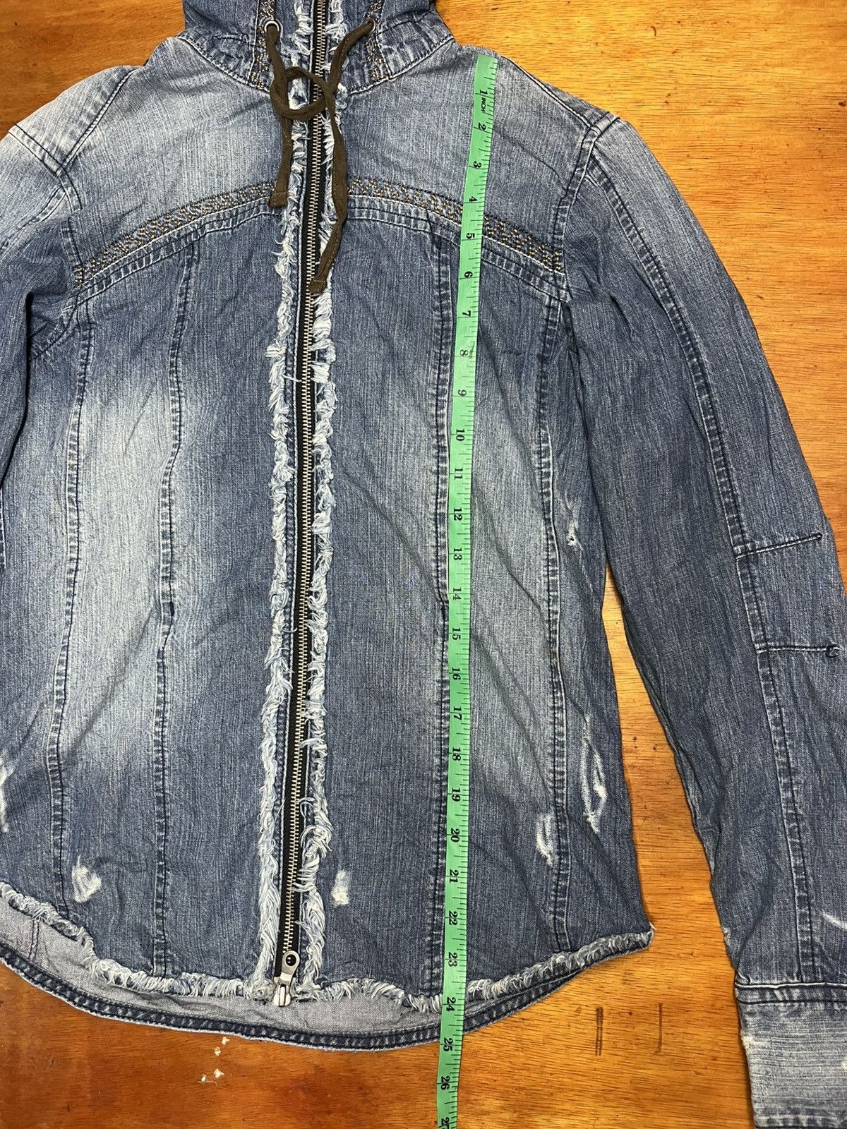 PPFM Authentic PPFM Jeans Denim Jacket Full Zipper Size US S / EU 44-46 / 1 - 9 Thumbnail