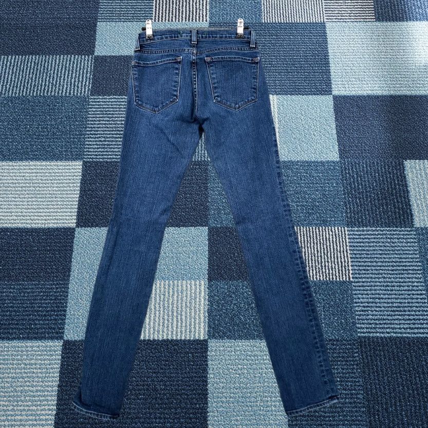 J Brand J Brand Jeans Womens 10 Jeans Blue Denim Low Rise Skinny 28x32 Medium Wash Fall Winter Spring Summer Womens Jeans Size 32" / US 10 / IT 46 - 1 Thumbnail