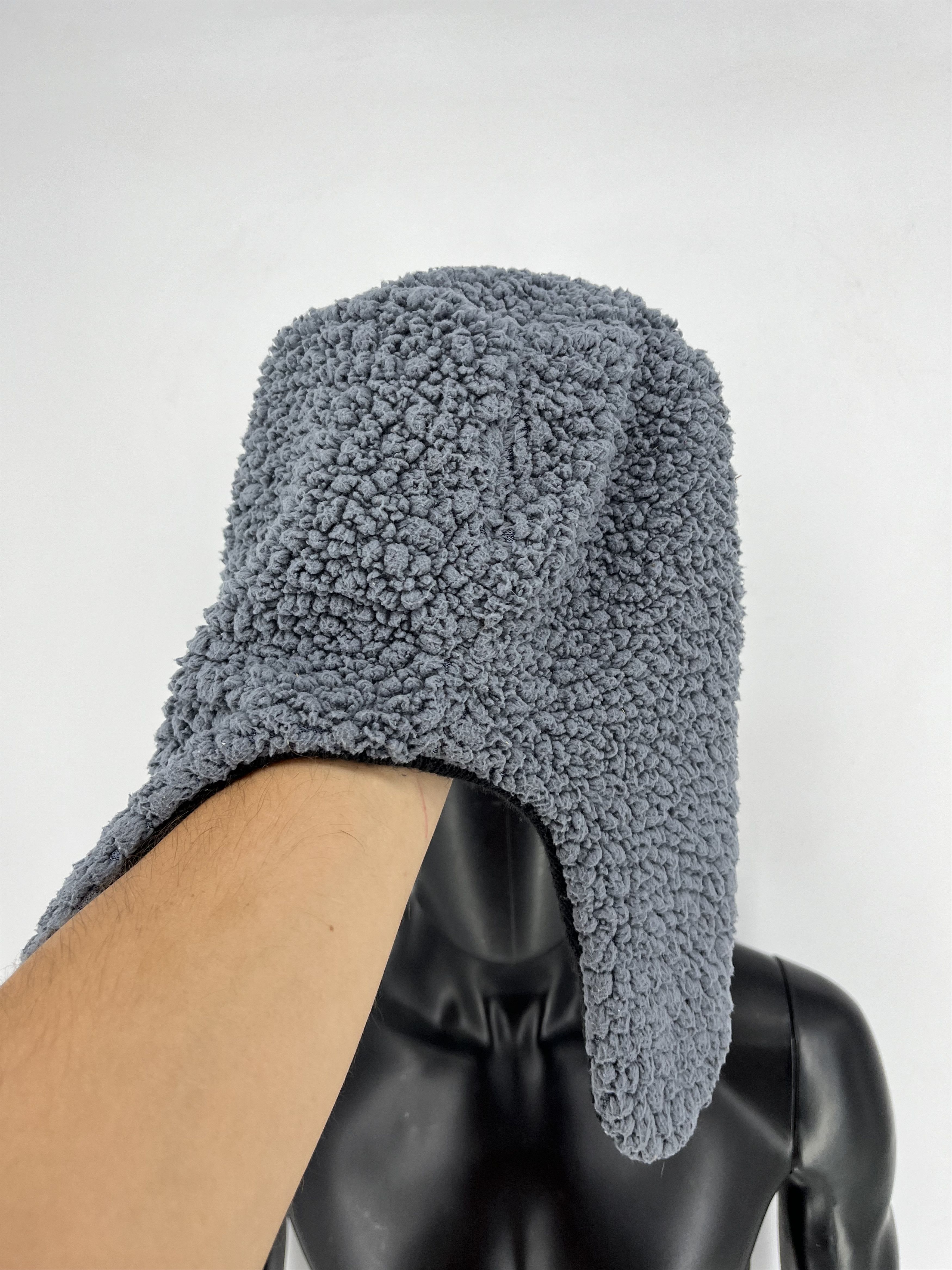 Adidas Vintage Fleece Adidas Beanie / Ushanka / Snow Cap Sherpa Size ONE SIZE - 4 Thumbnail