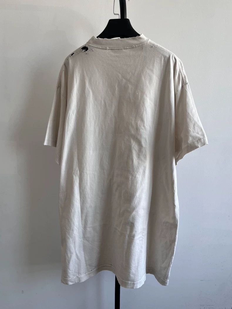 Balenciaga Balenciaga SS24 Logo Print Long Crew Neck T-Shirt 2505-Next Size US M / EU 48-50 / 2 - 2 Thumbnail