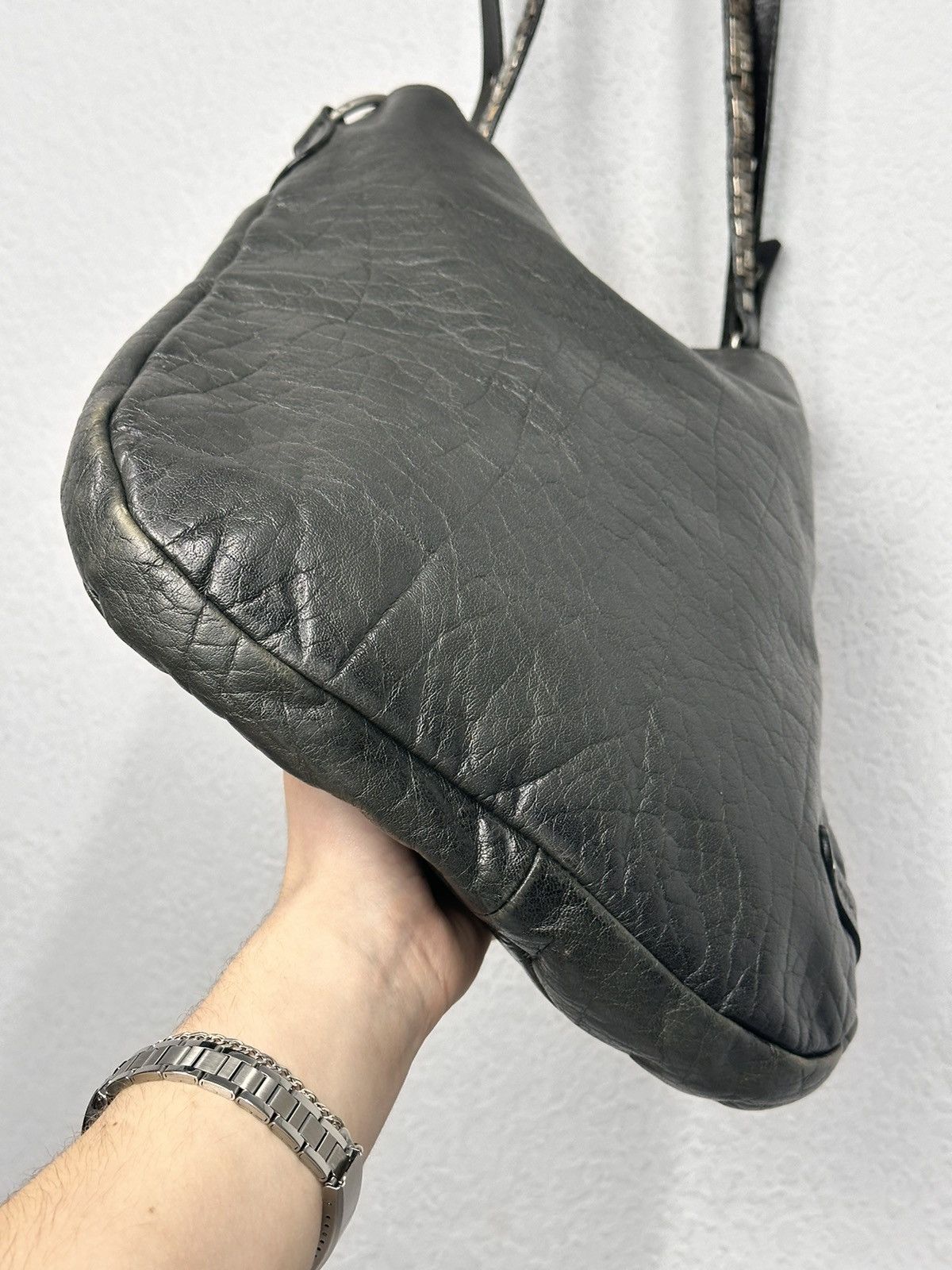 A.S.98 Vintage Japan Leather Bag Kapital Messenger Y2K Rare GOA Size ONE SIZE - 7 Thumbnail