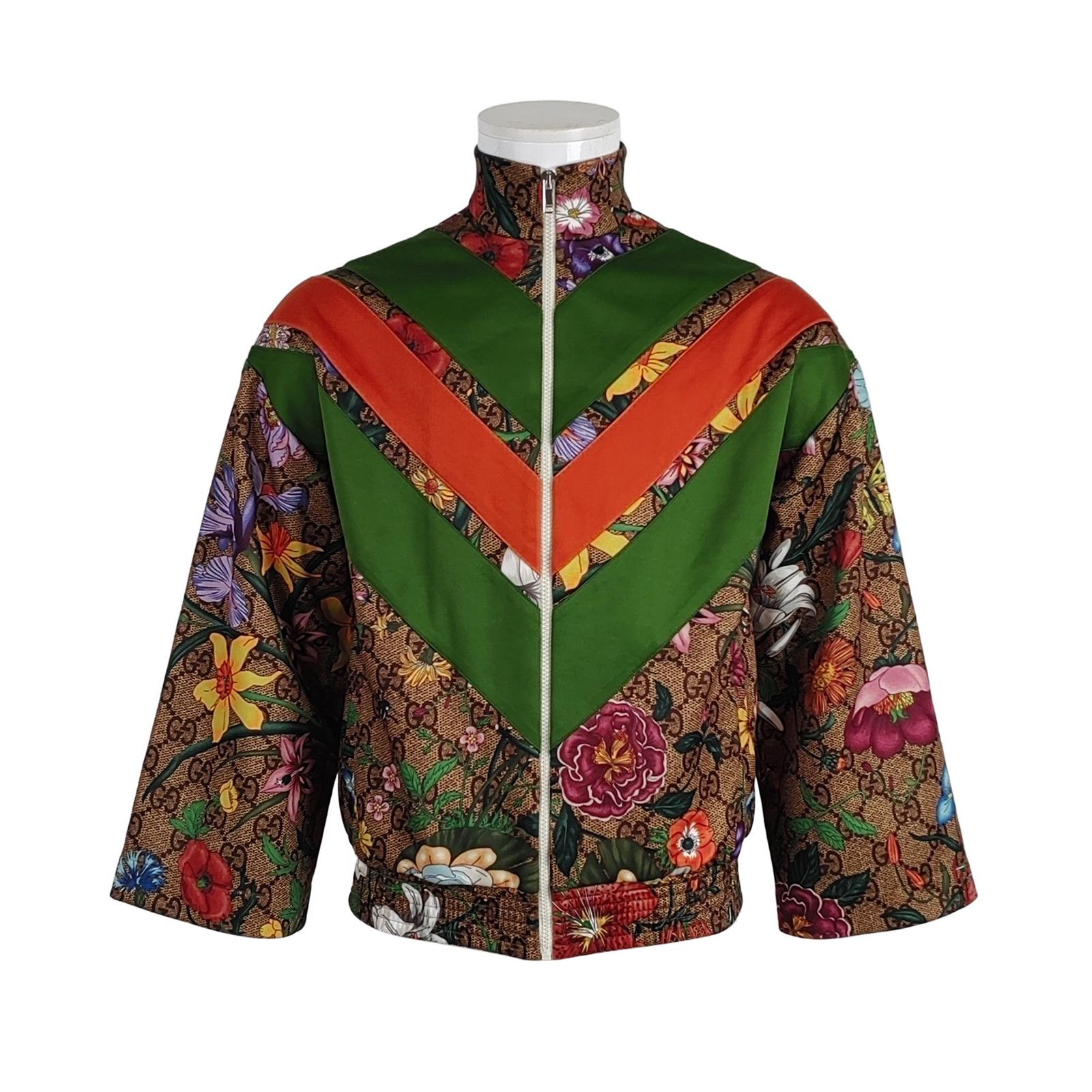 Gucci Gucci GG Floral Monogram Track Jacket Size XS Size US XS / EU 42 / 0 - 1 Thumbnail