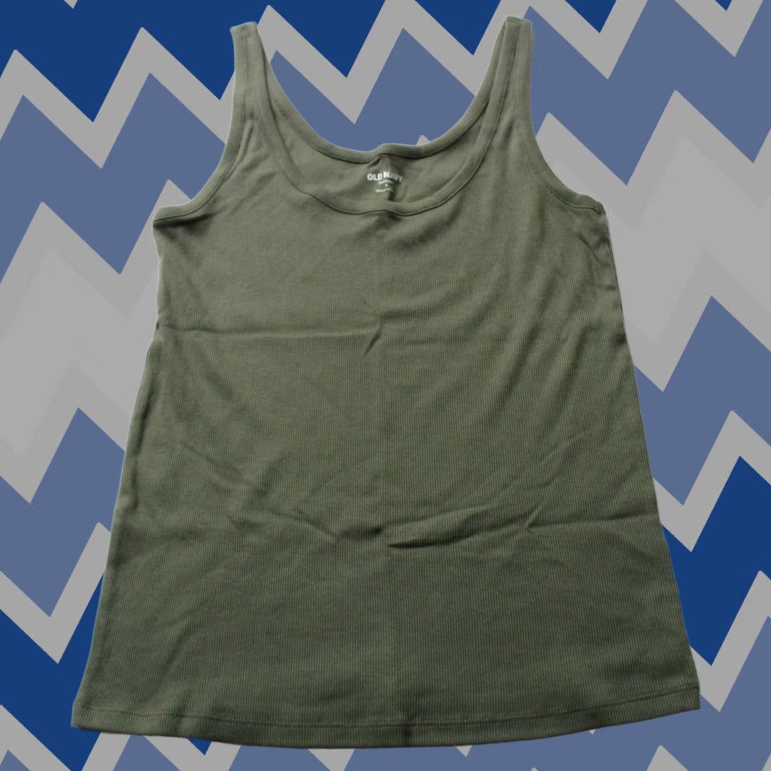 Old Navy Old Navy Women's Tank Top Apline Tundra Large Size L / US 10 / IT 46 - 1 Thumbnail