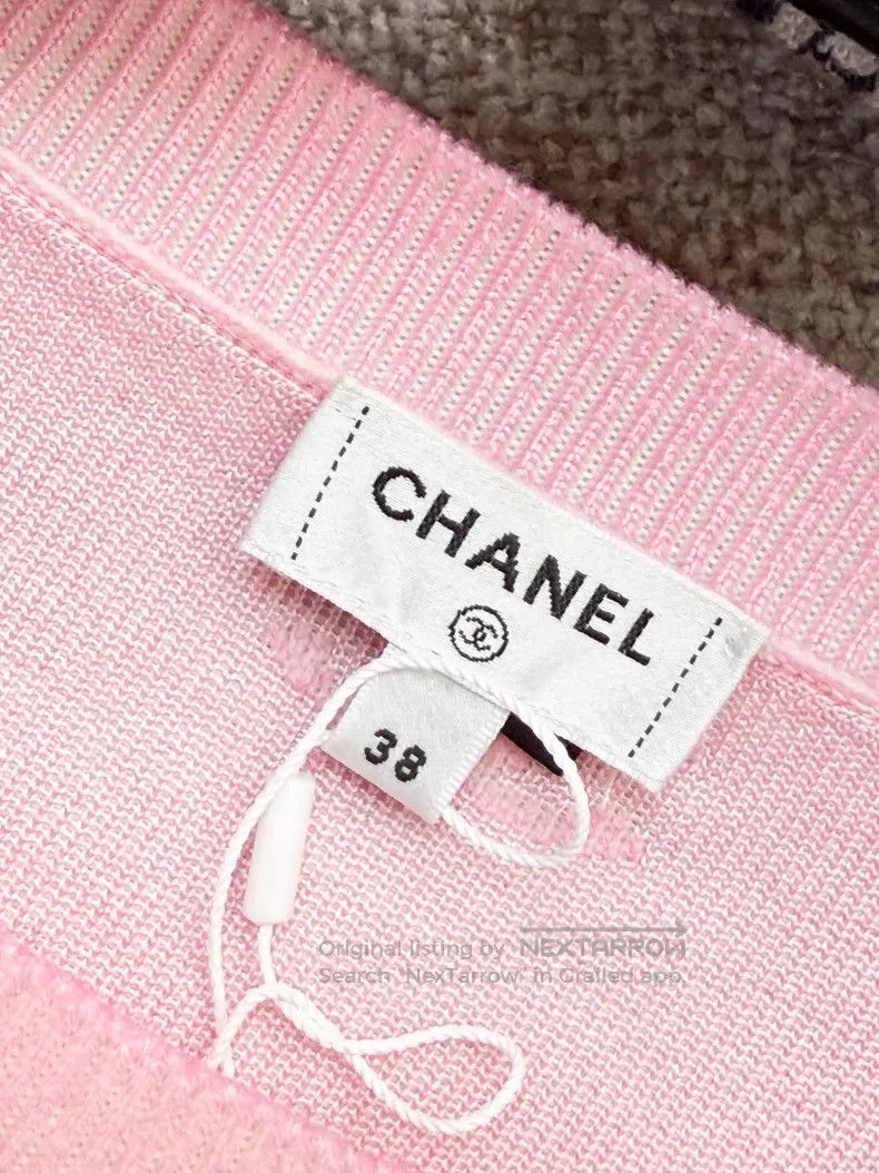 Chanel Chanel Double C relief logo cashmere long sleeves Size XS / US 0-2 / IT 36-38 - 5 Thumbnail