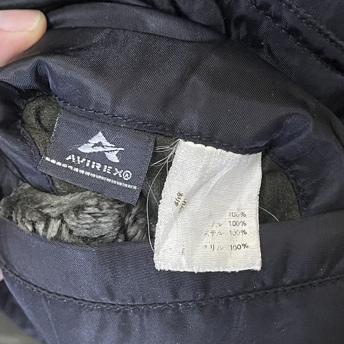 Alpha Industries Avirex Officer Uniform Military Heavy Flying Hoodie Jacket Size US L / EU 52-54 / 3 - 10 Thumbnail