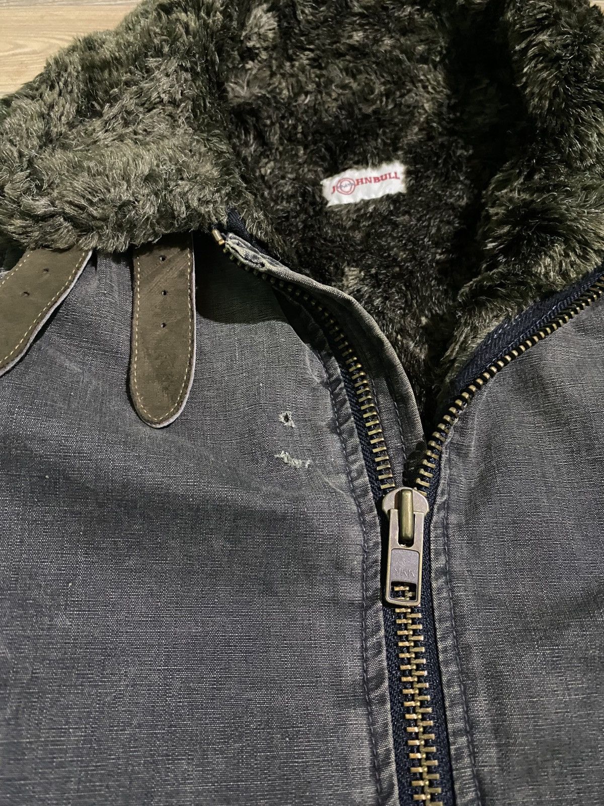 Le Grande Bleu (L.G.B.) JAPANESE BRAND JOHNBULL FUR FAUX KOJIMA JACKET Size US S / EU 44-46 / 1 - 11 Thumbnail