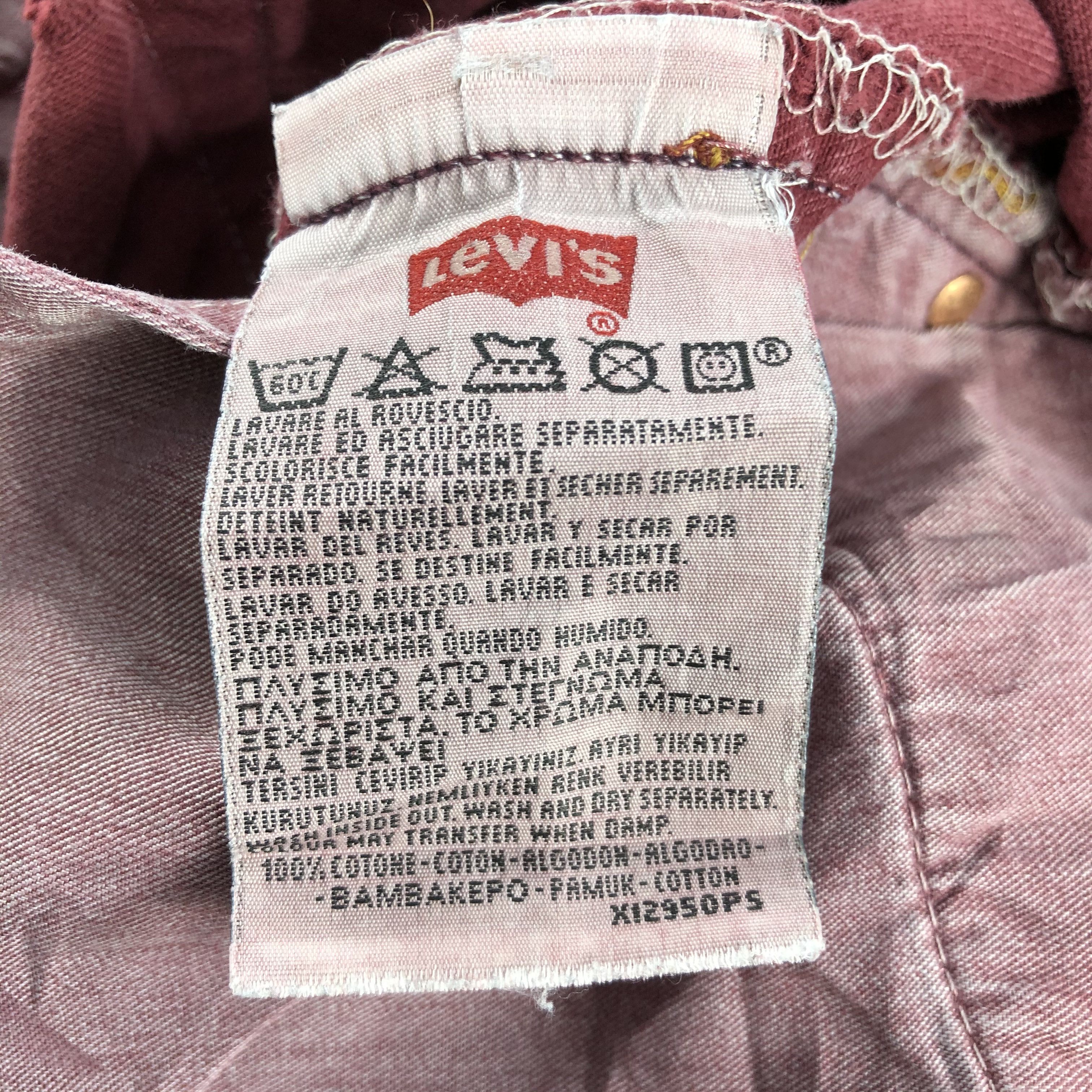 Levi's × Vintage Vintage 90s Levis 501 Jeans-JM2563 Size US 34 / EU 50 - 14 Thumbnail
