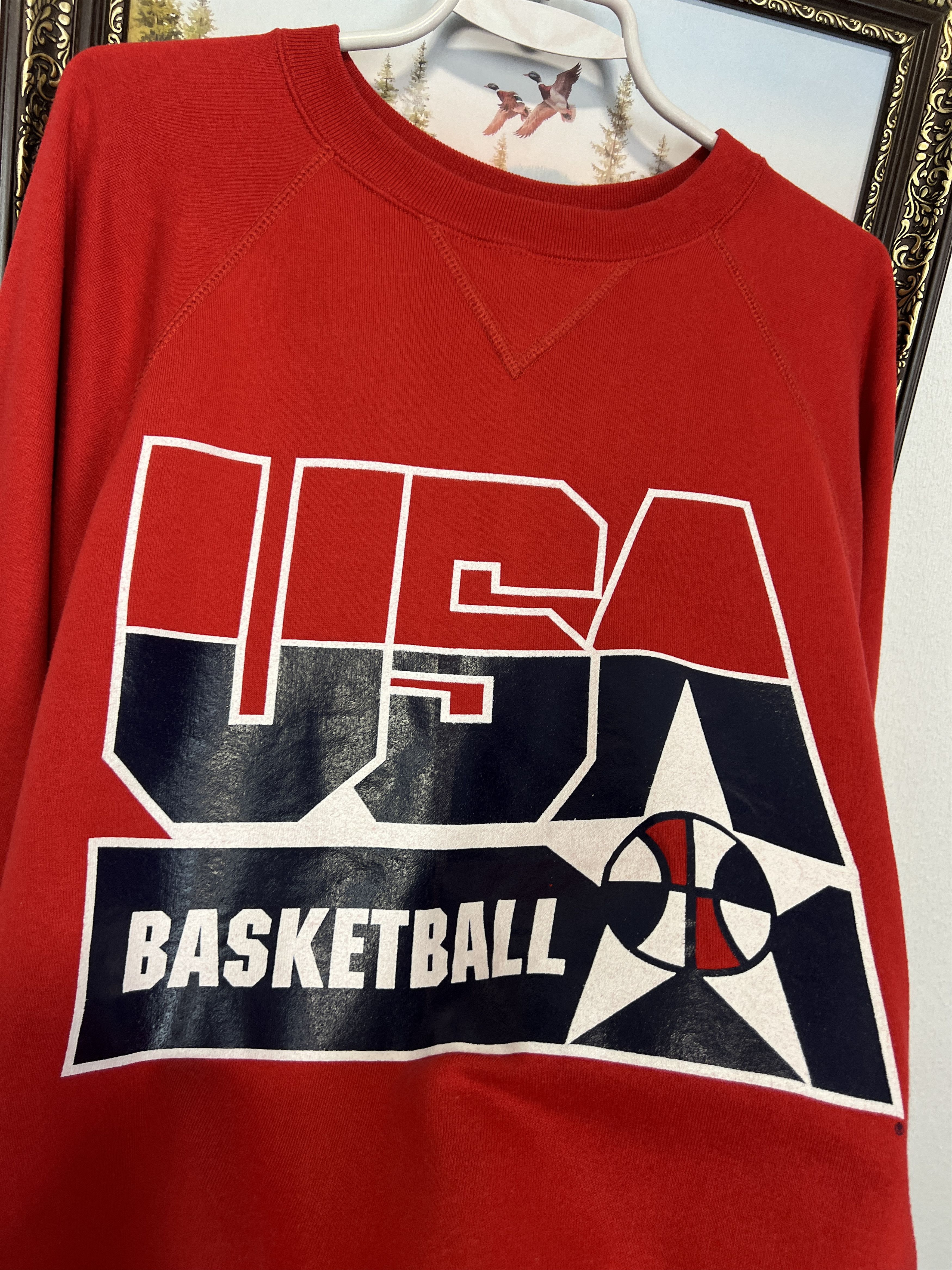 Champion Vintage Champion USA Basketball Team Sweatshirt Crewneck Size US L / EU 52-54 / 3 - 3 Thumbnail