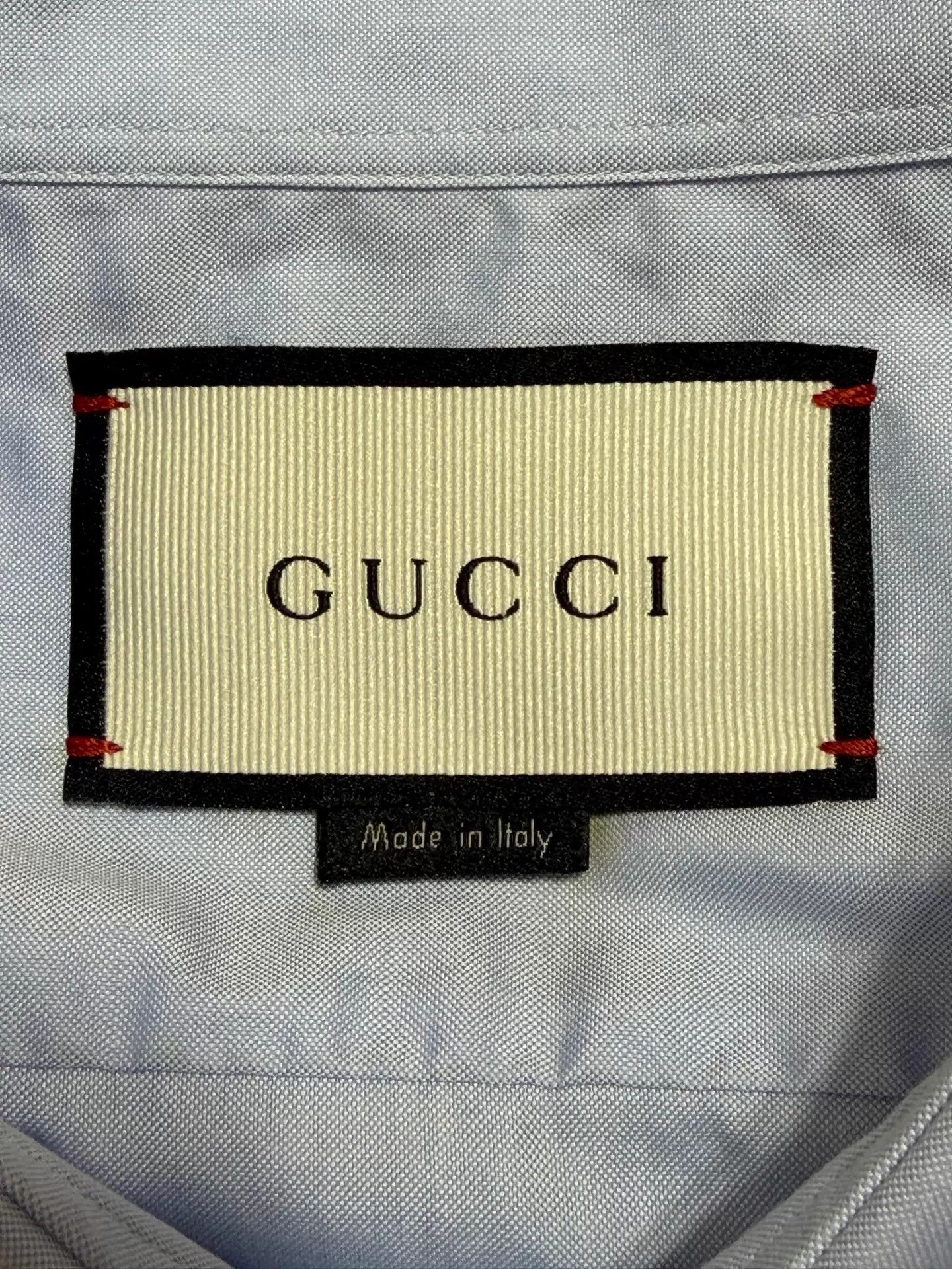 Gucci Gucci Slim Fit Oxford Longsleeve Shirt 43 Size US XXL / EU 58 / 5 - 6 Thumbnail