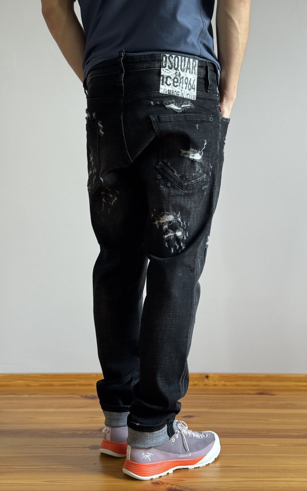 Dsquared2 Dsquared2 Distressed Denim Pants Jeans 52 Size US 33 - 1 Thumbnail